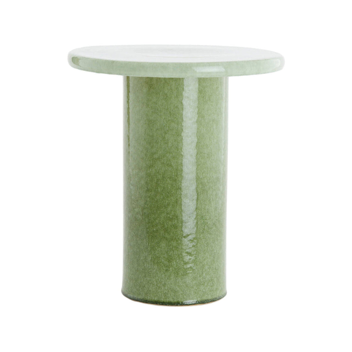 Tudo Mint Green Ceramic Round Side Table 45.5cm