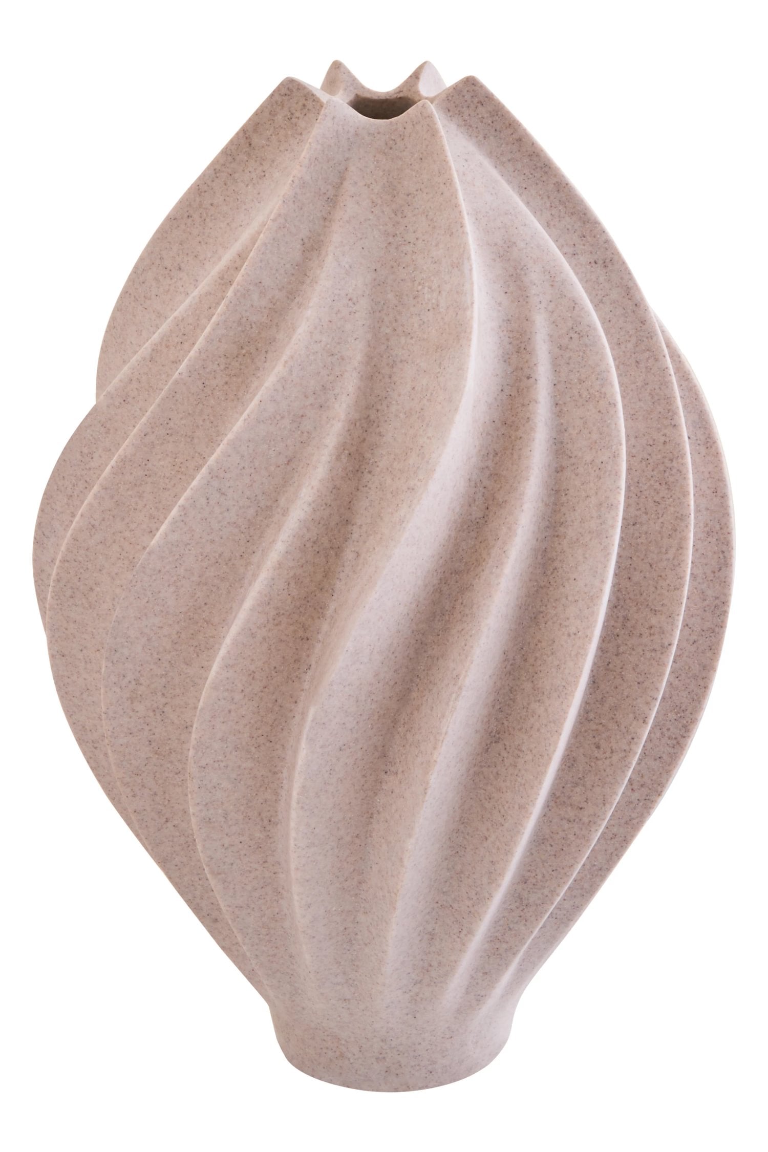 Forma Large Sandstone Effect Organic Vase