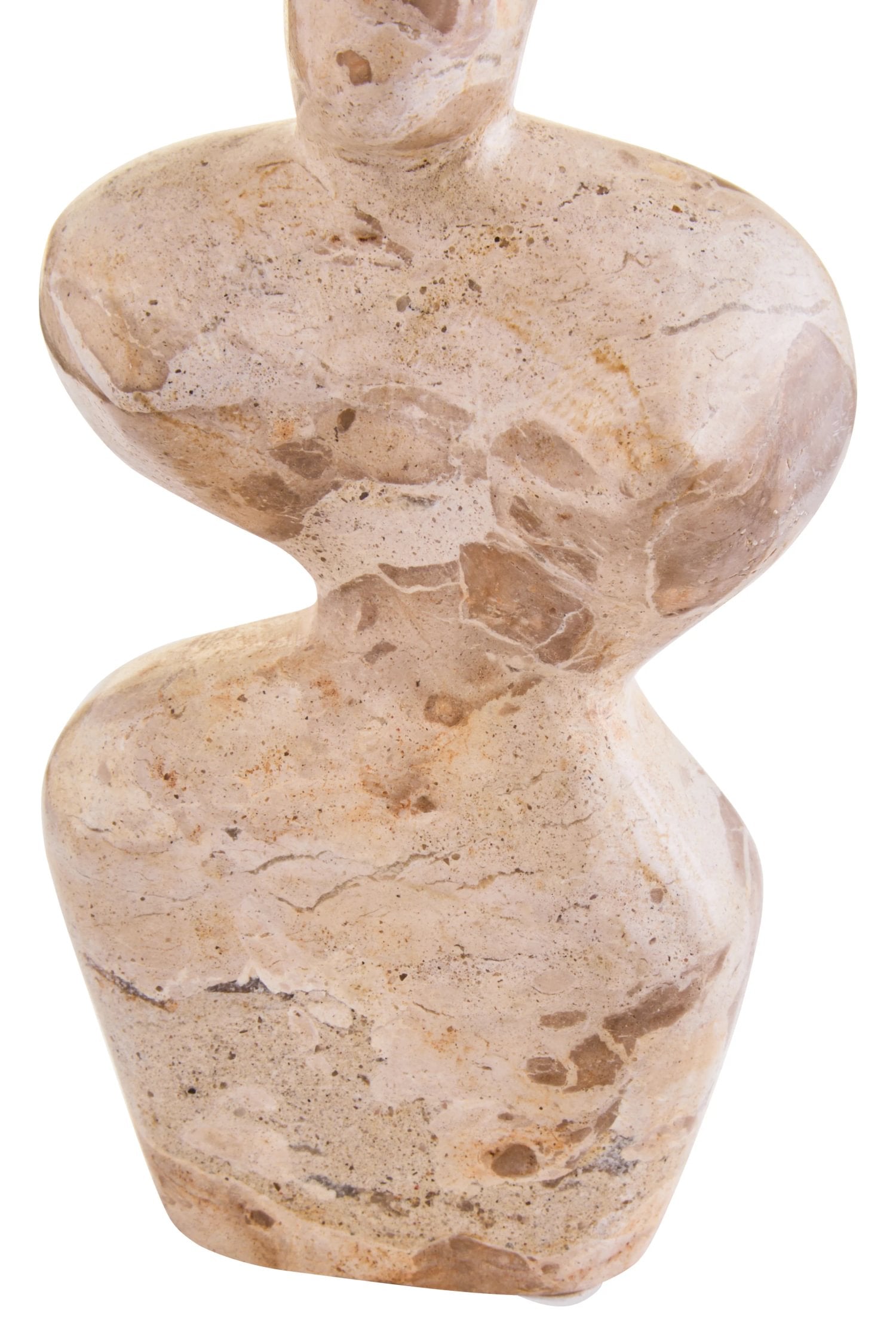 Cacao Chocolate Marble Abstract Sculpture