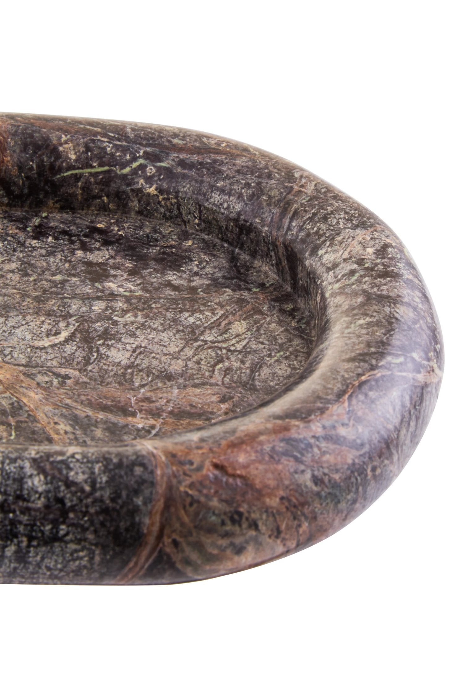 Sylvan Forest Green Marble Catchall Tray