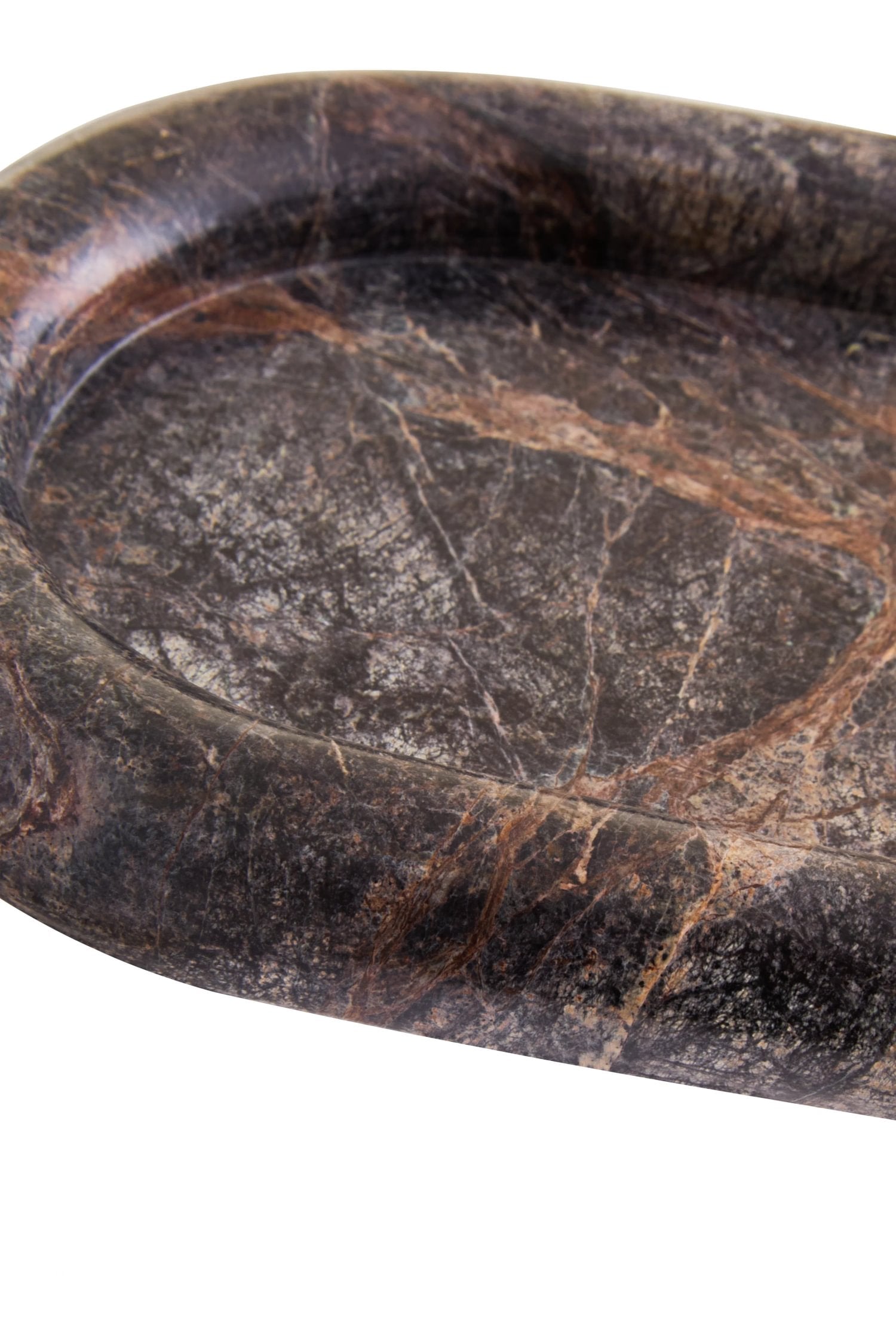 Sylvan Forest Green Marble Catchall Tray