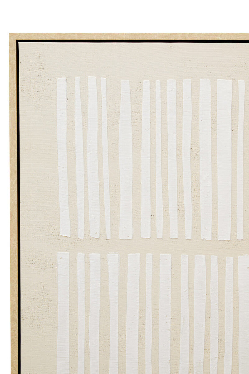 Noah Natural Textured Canvas Wall Art