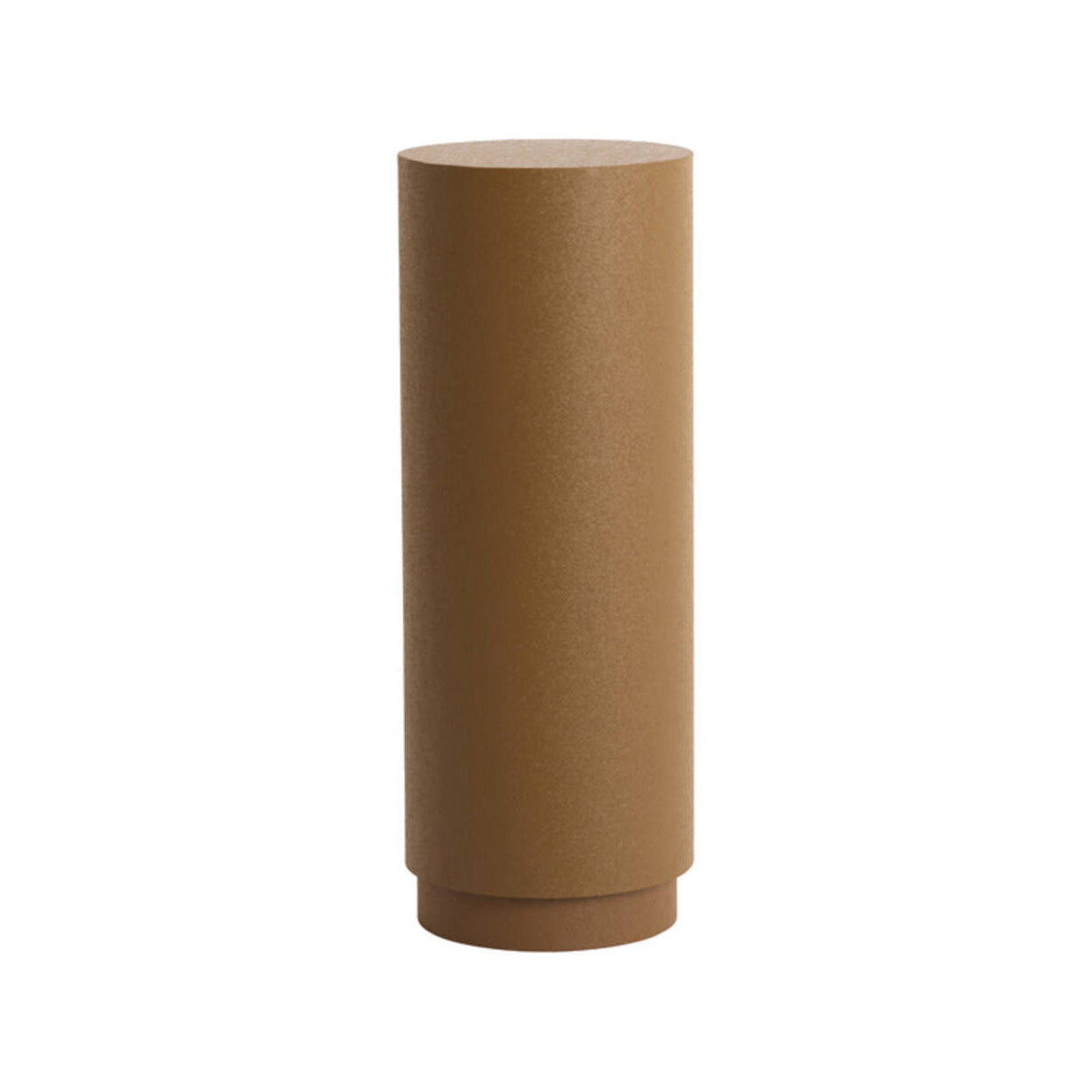 Aluria Matt Caramel Metal Plinth 80cm