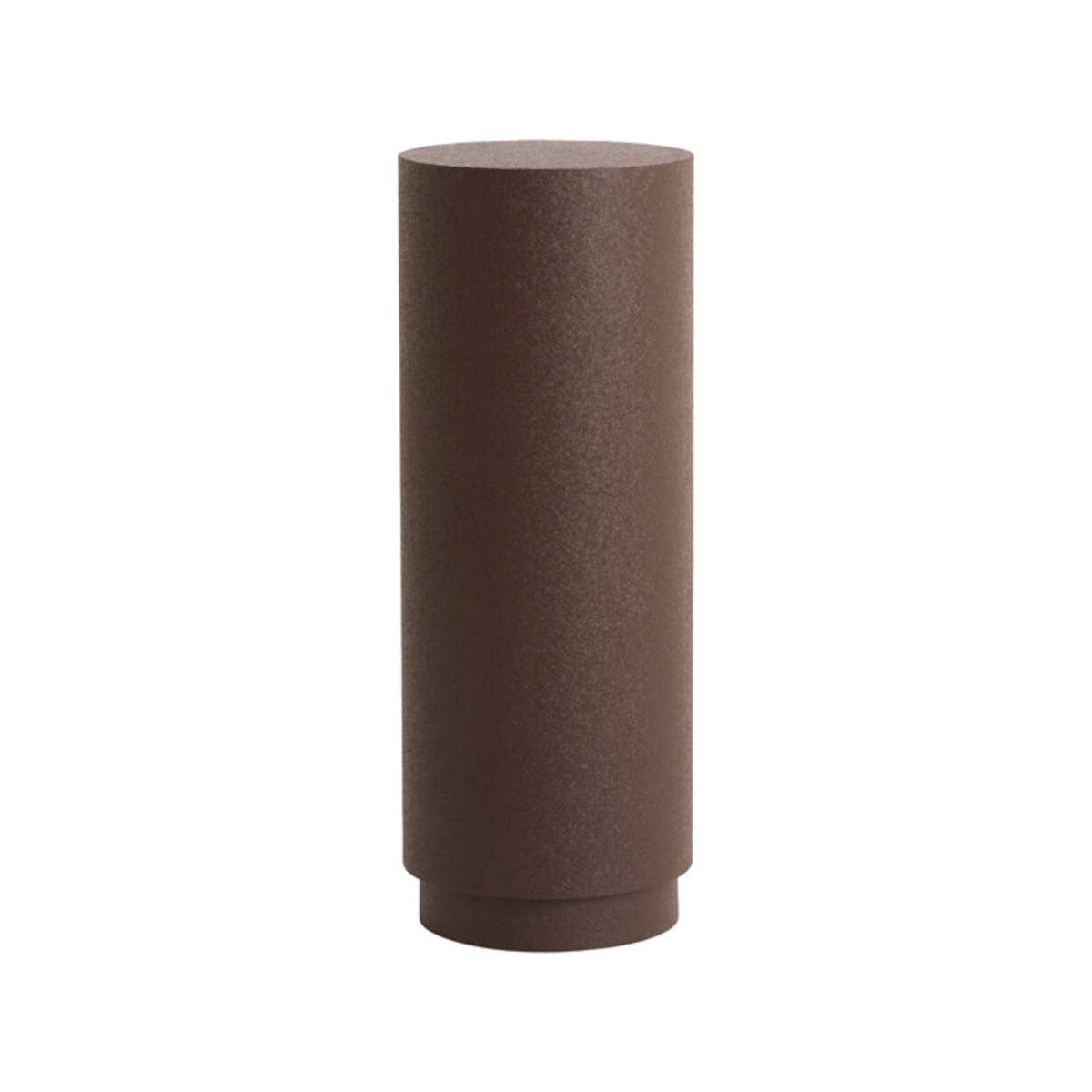 Aluria Matt Aubergine Metal Plinth 80cm