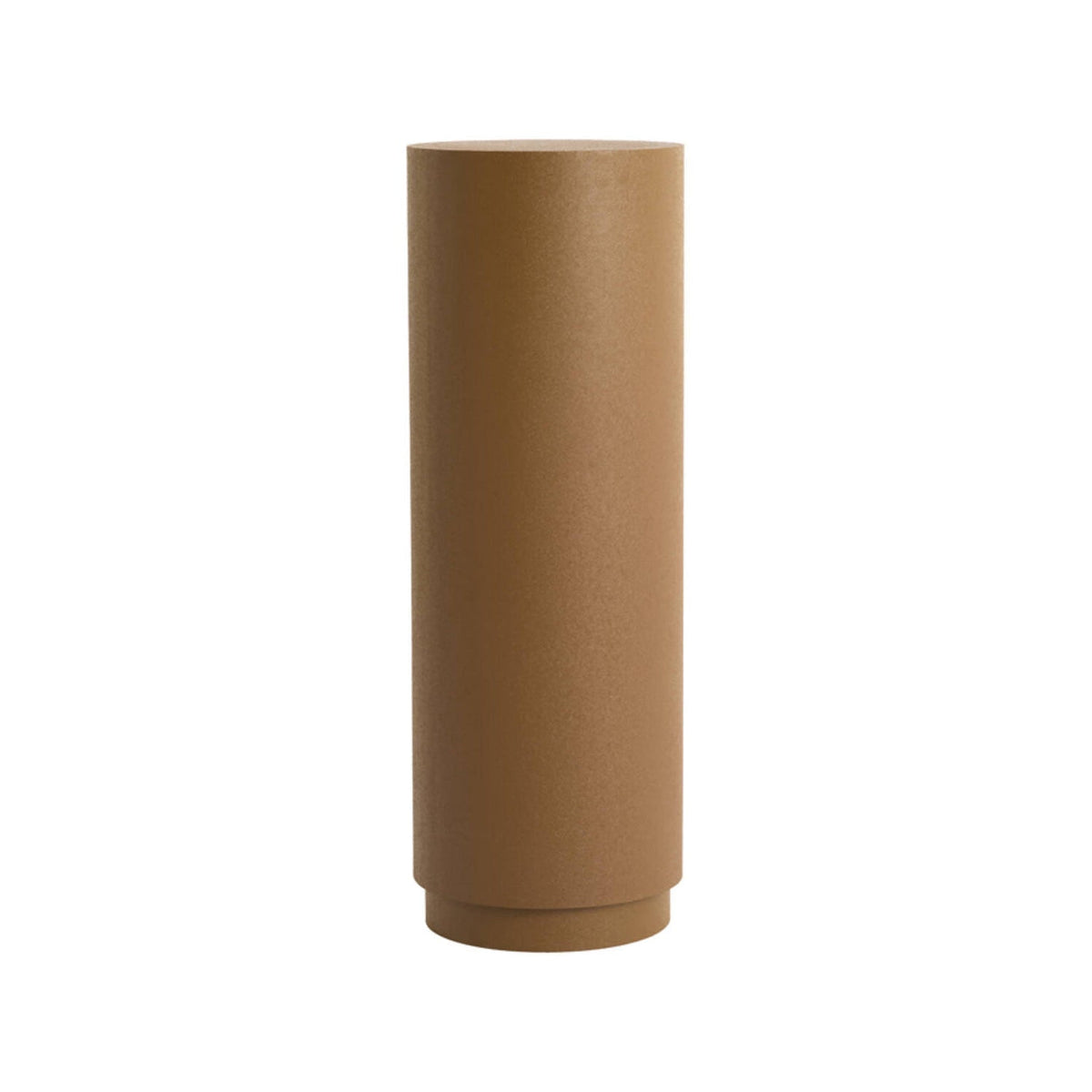 Aluria Matt Caramel Metal Plinth 100cm