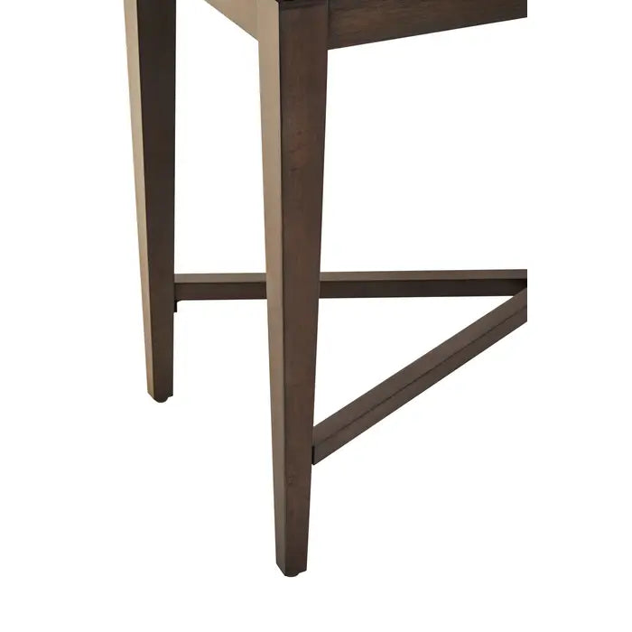 Jetta Checkered Antique Grey Elm Wood Cabinet