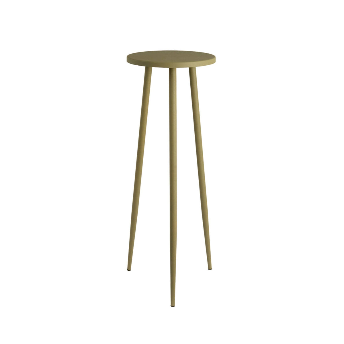 Dimeka Olive Green Metal Plinth 100cm