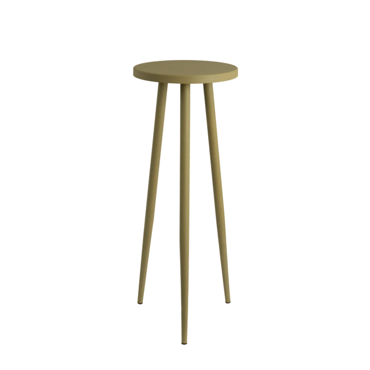 Dimeka Olive Green Metal Plinth 80cm