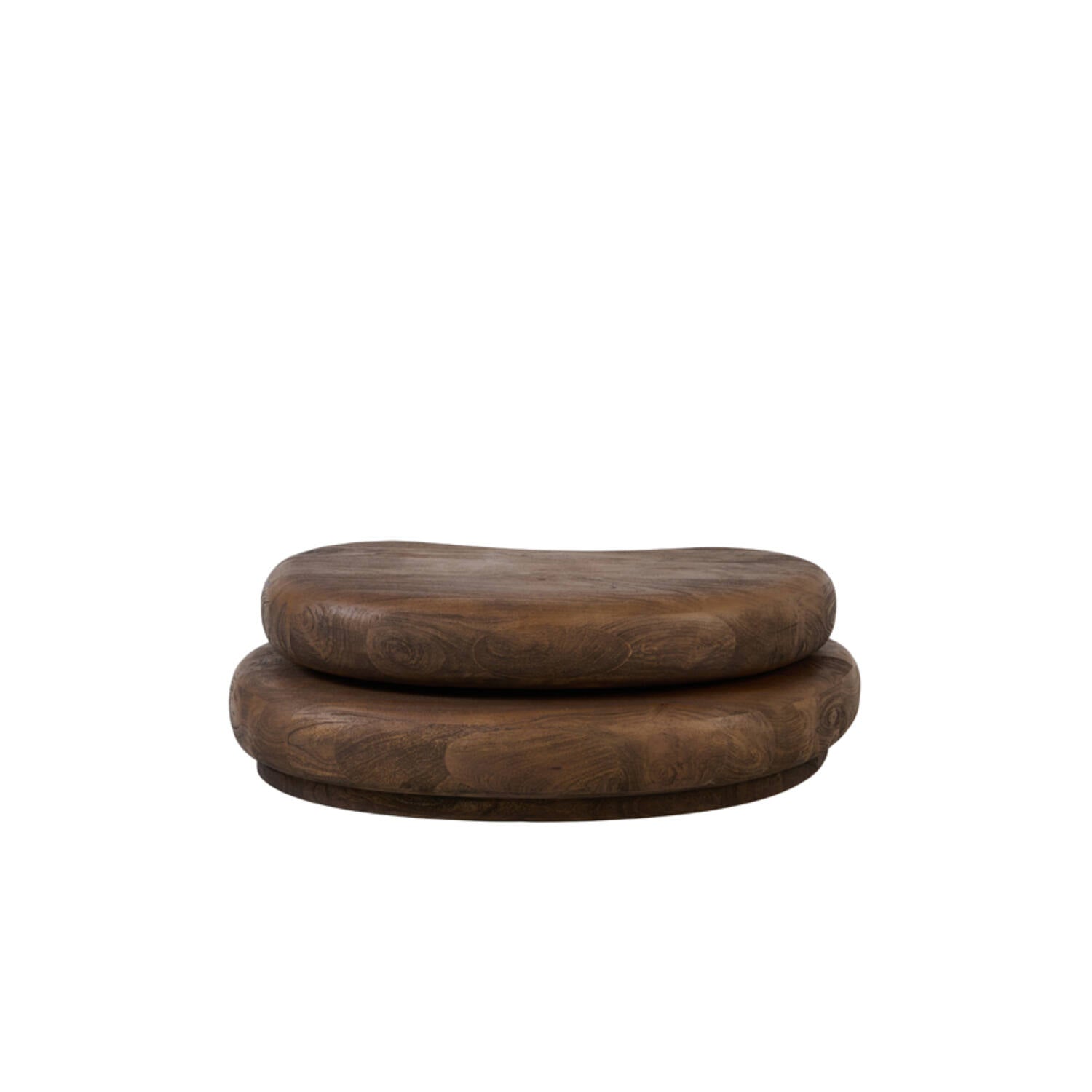 Payu Matt Dark Brown Mango Wood Organic Coffee Table