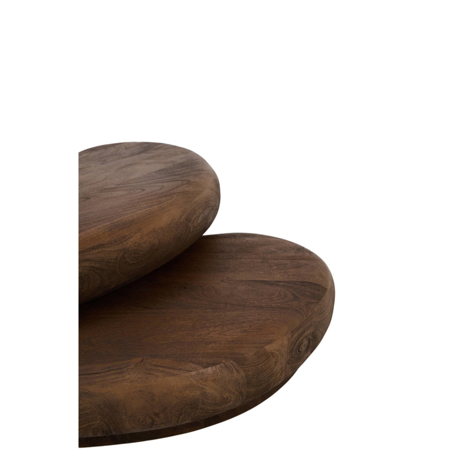 Payu Matt Dark Brown Mango Wood Organic Coffee Table