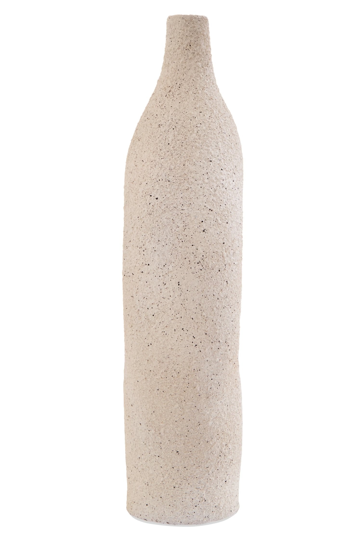Forma Cream Textured Sculptural Vase