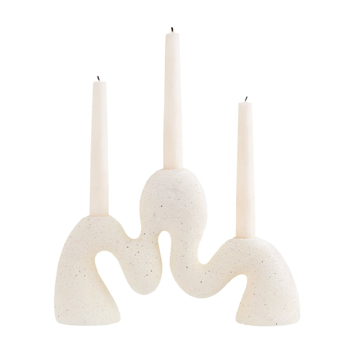 Forma Cream Organic Candle Holder