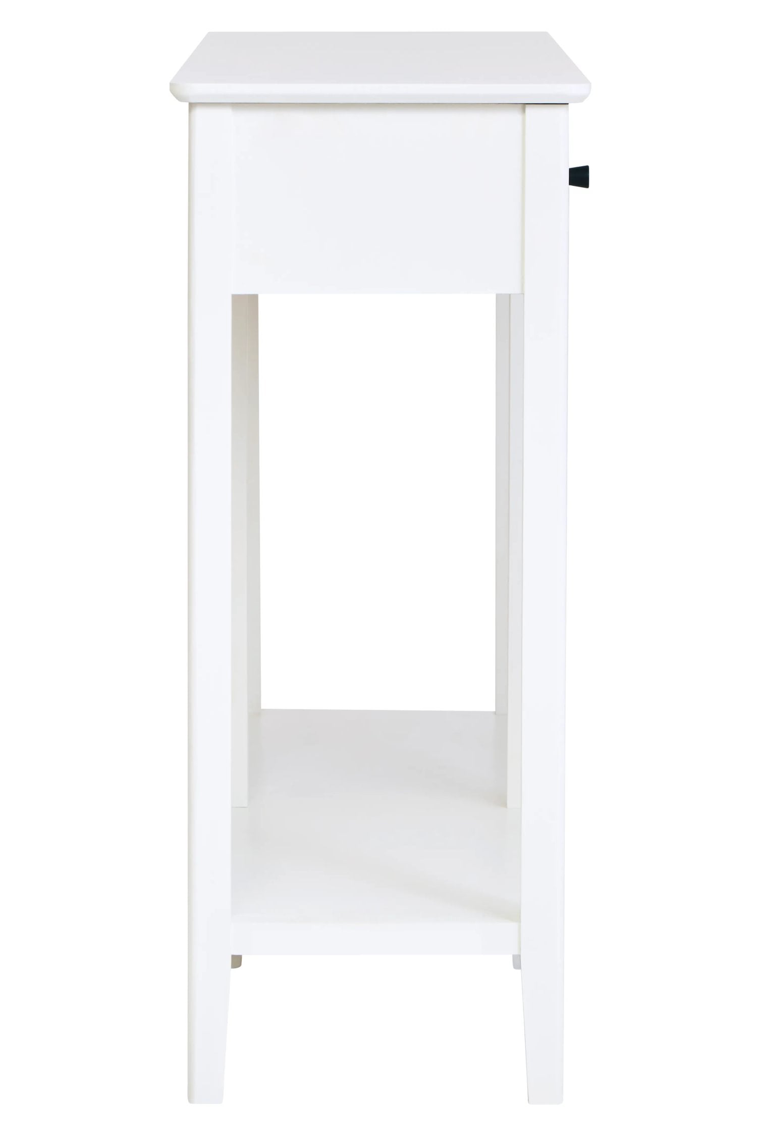 Chelsea White Wood 2 Drawer Console Table 120 x 33 x 81cm