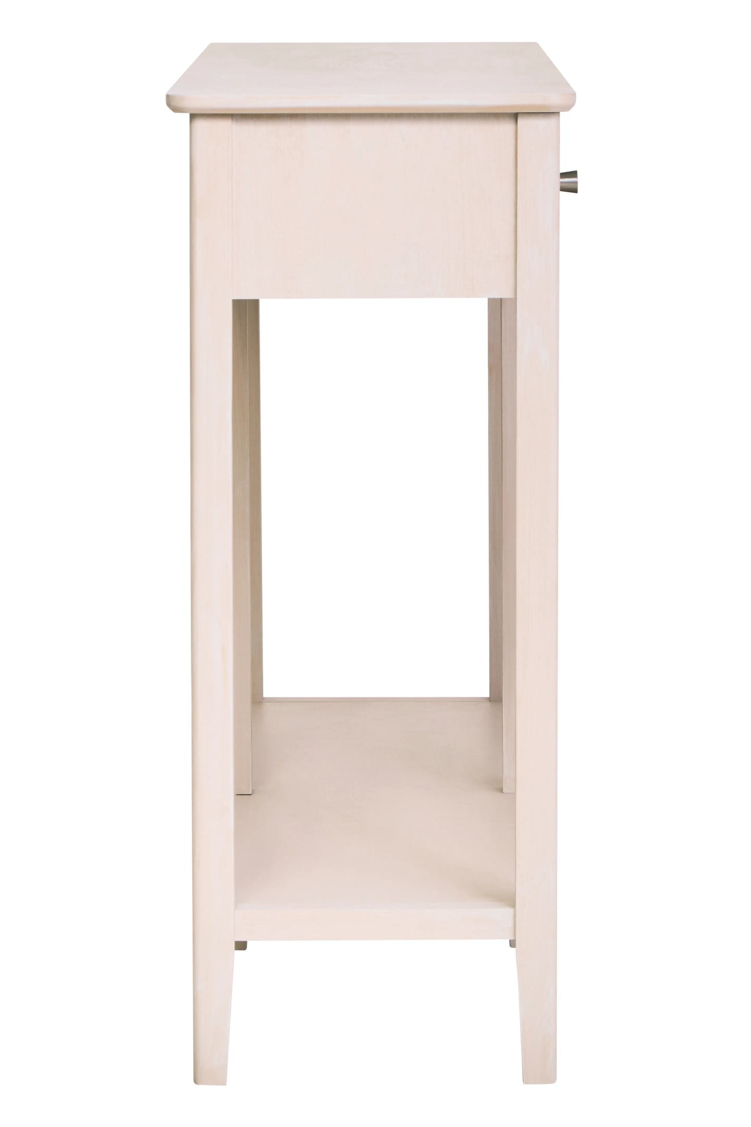 Chelsea Taupe Wood 2 Drawer Console Table