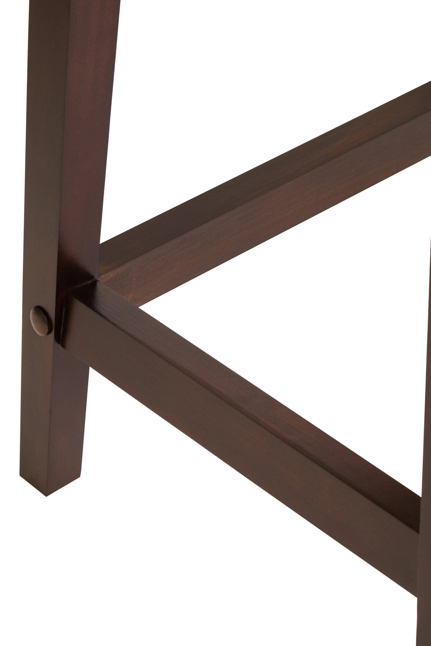 Chelsea Walnut Finish Wood 1 Drawer Side Table