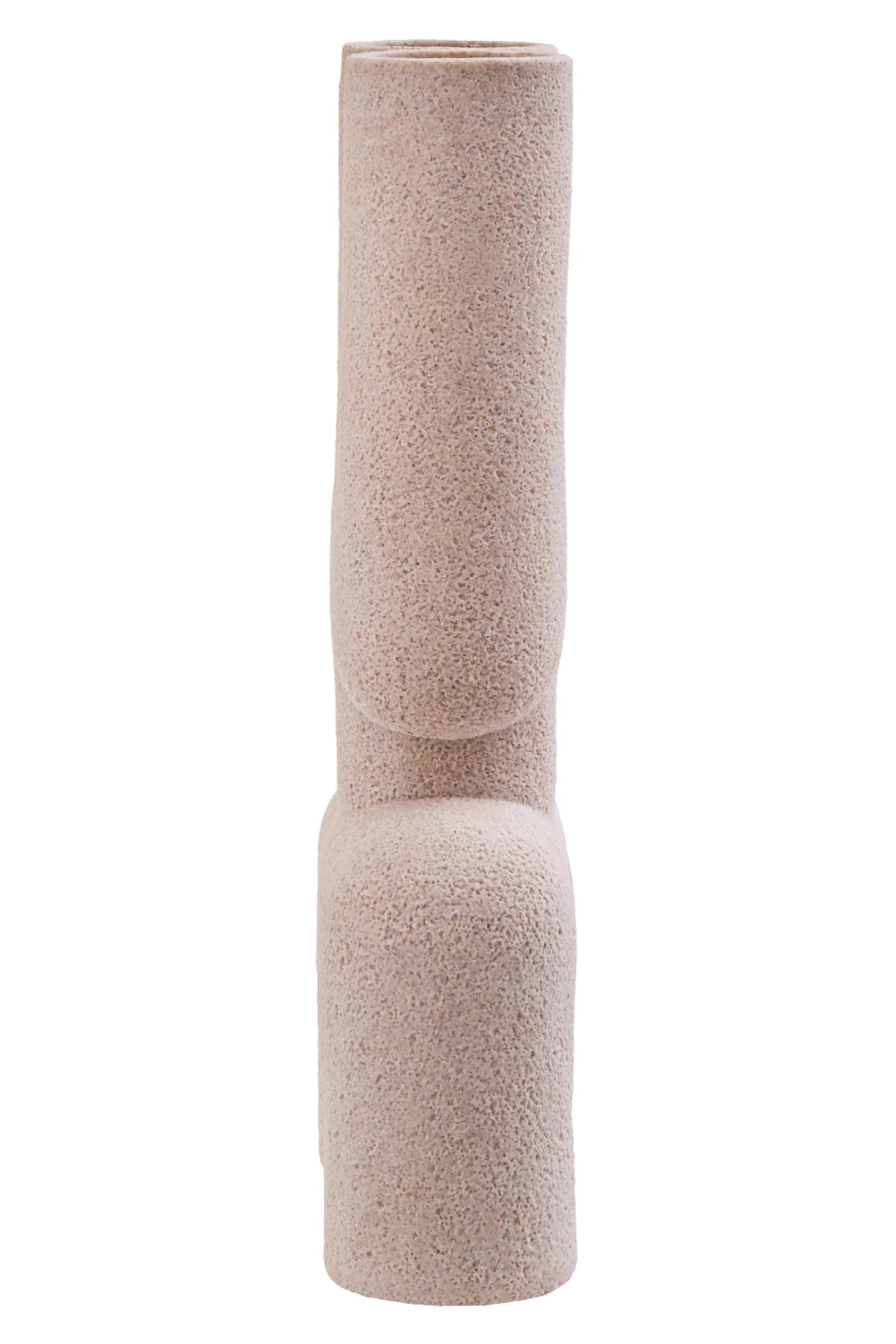 Forma Small Sandstone Effect Sculptural Vase
