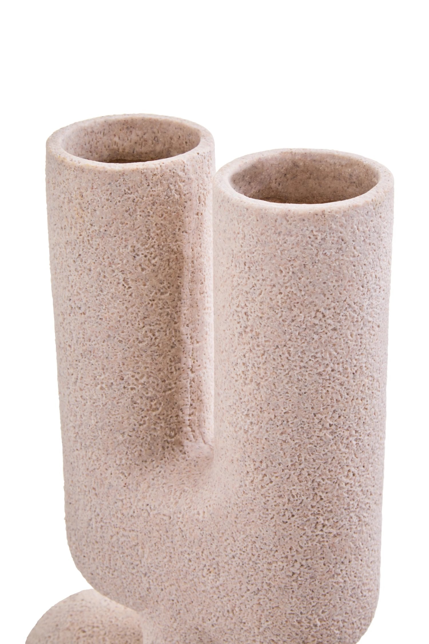 Forma Small Sandstone Effect Sculptural Vase