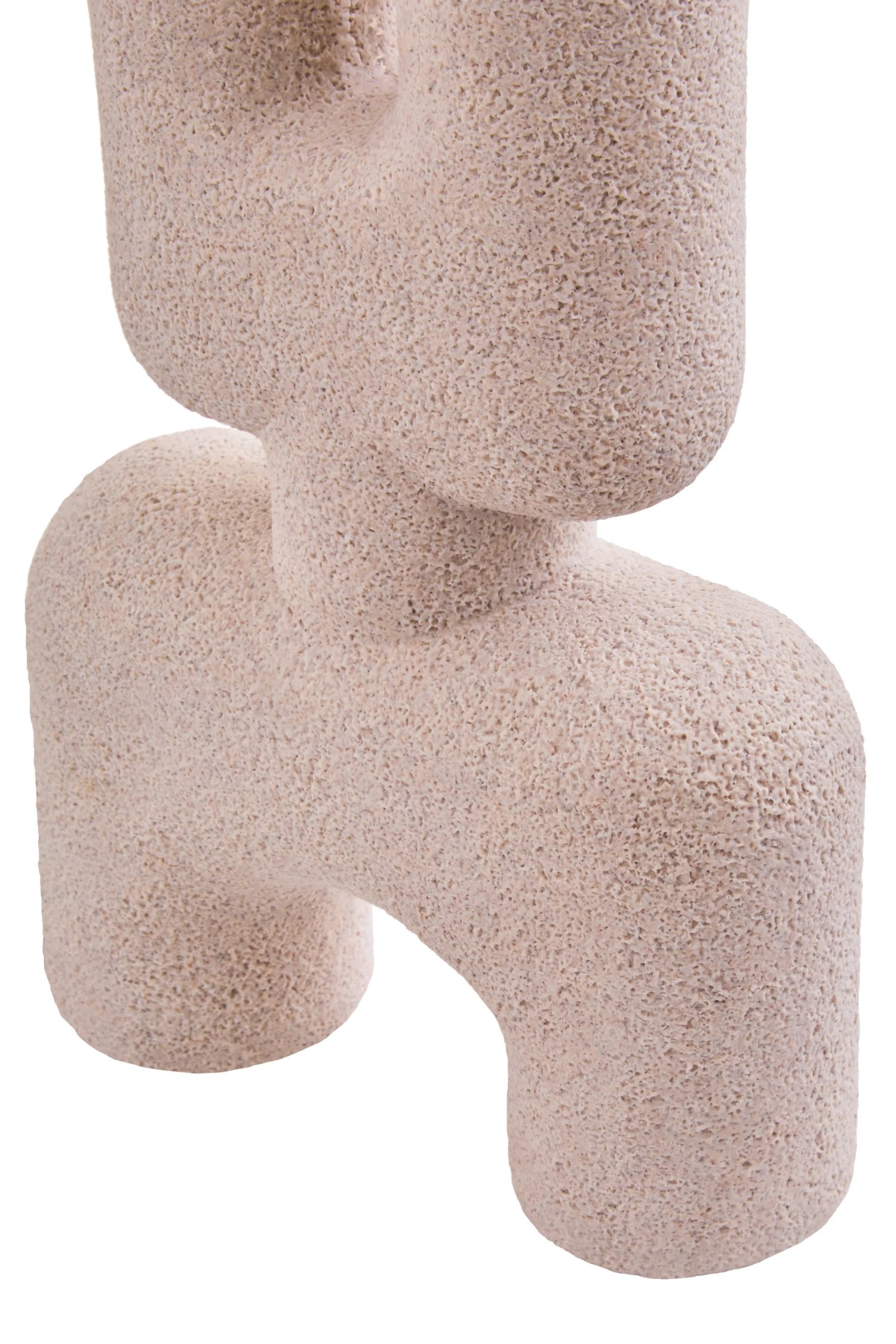 Forma Small Sandstone Effect Sculptural Vase