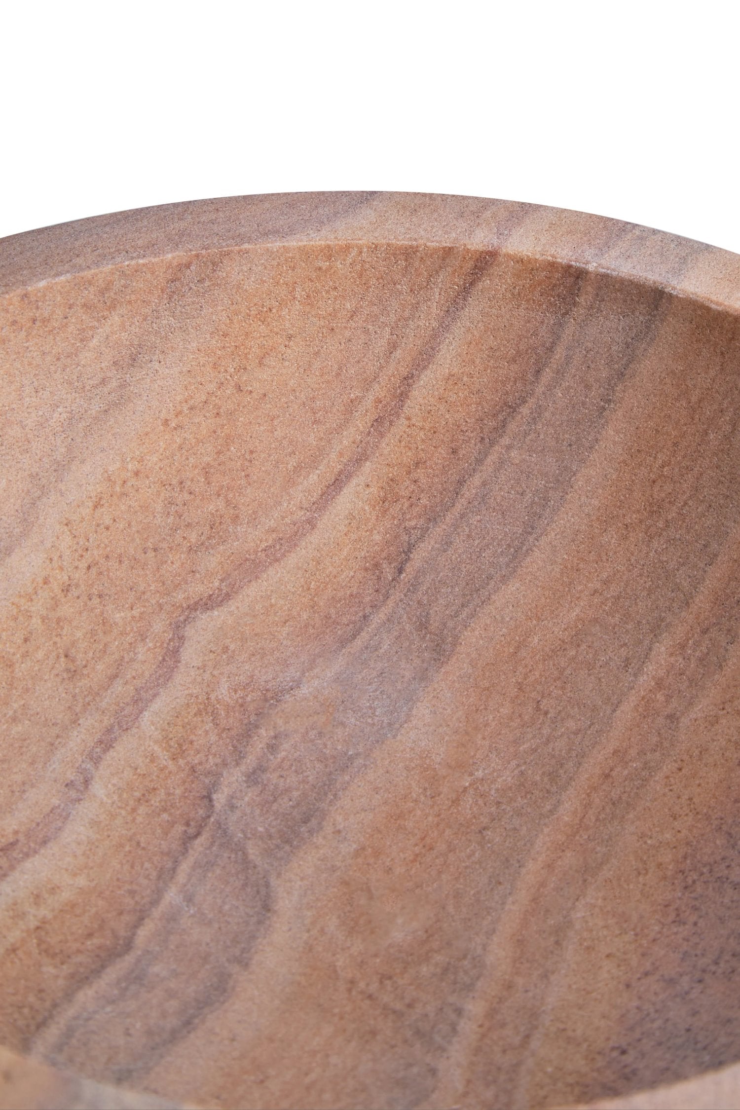 Strata Rainbow Sandstone Pedestal Bowl