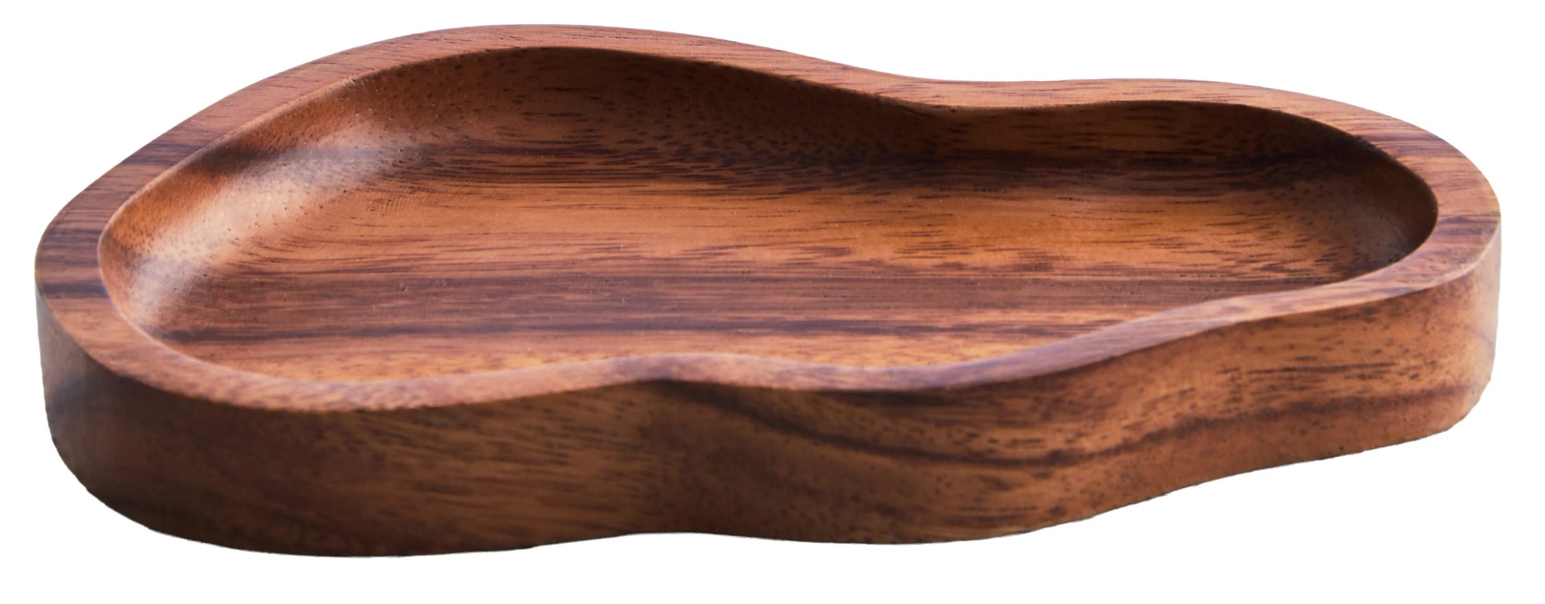 Arden Small Acacia Wood Organic Serving Plate & Tray