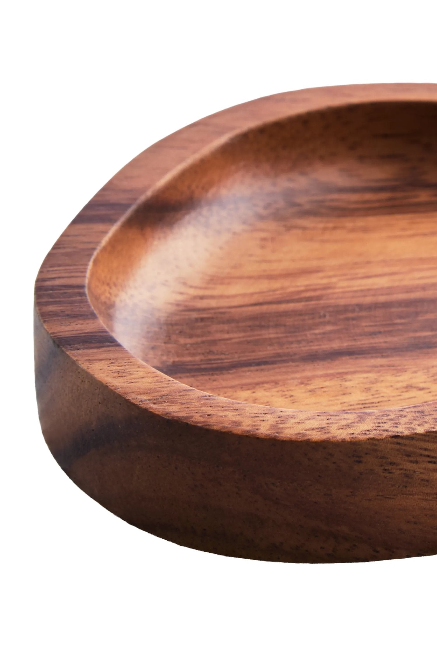 Arden Small Acacia Wood Organic Serving Plate & Tray