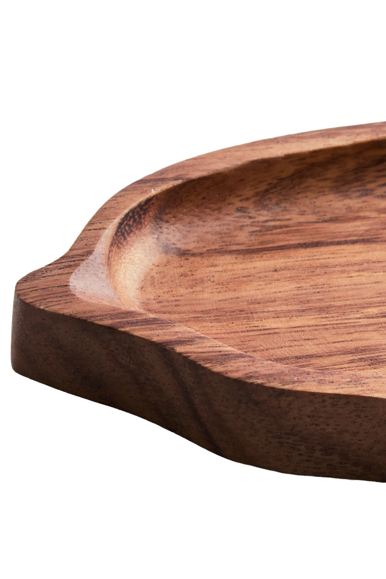 Arden Medium Acacia Wood Organic Serving Plate & Tray
