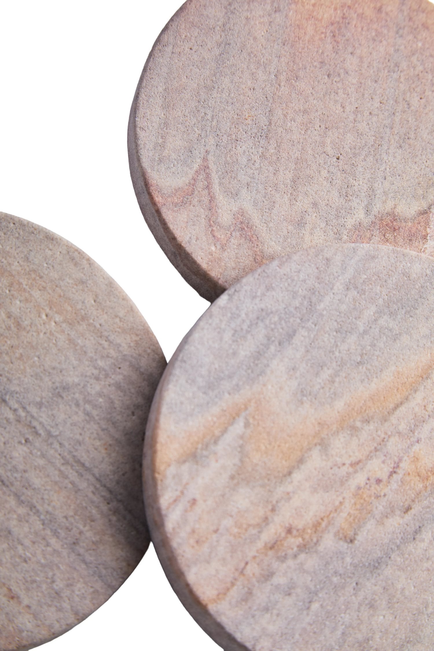 Set of 4 Strata Rainbow Sandstone Coasters