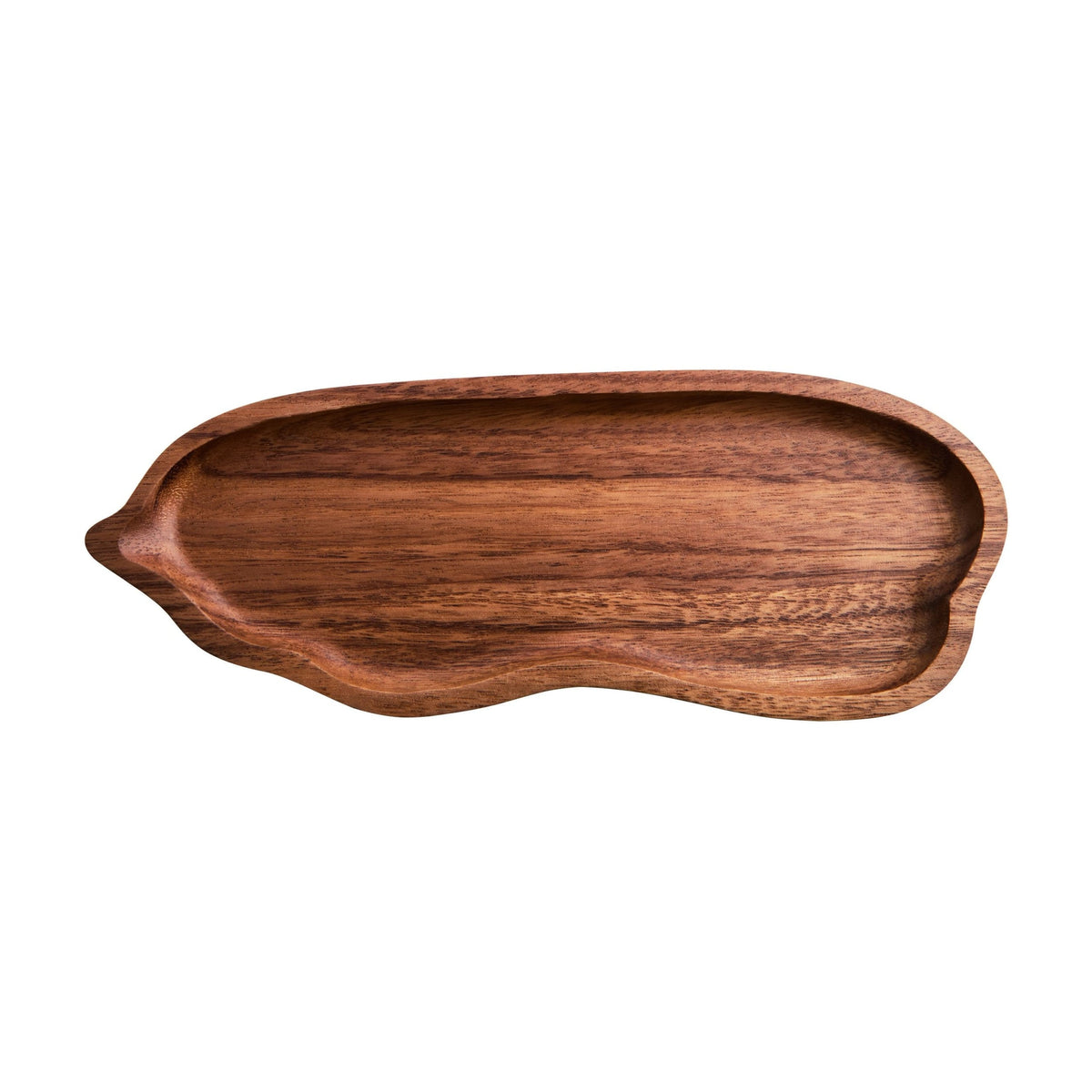 Arden Medium Acacia Wood Organic Serving Plate & Tray