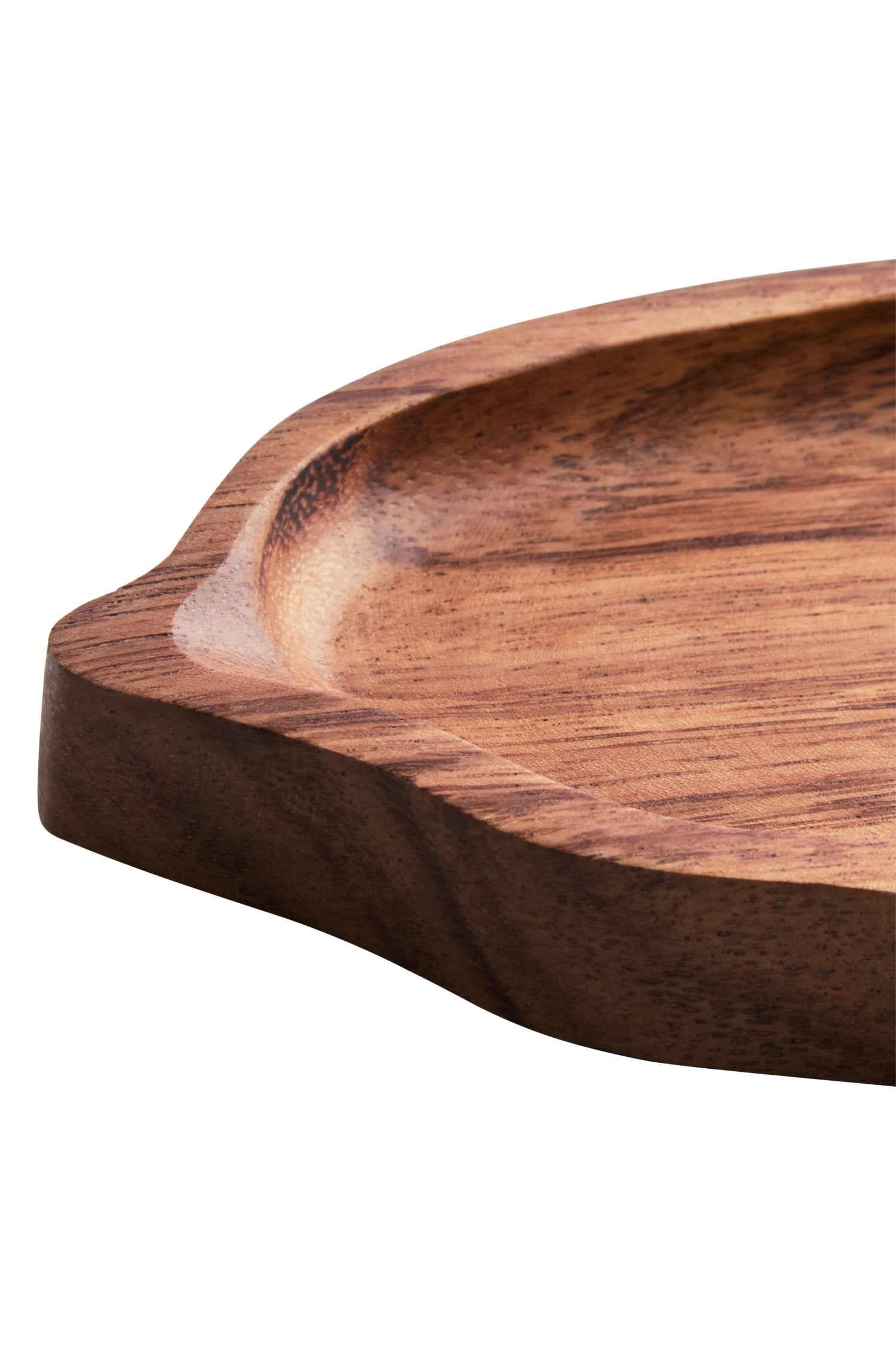 Arden Medium Acacia Wood Organic Serving Plate & Tray