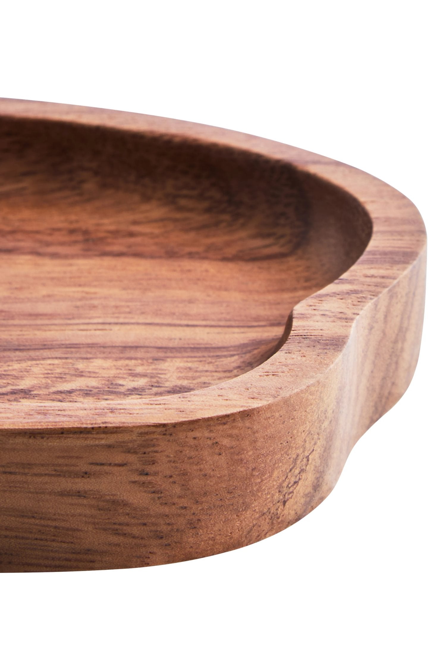 Arden Medium Acacia Wood Organic Serving Plate & Tray