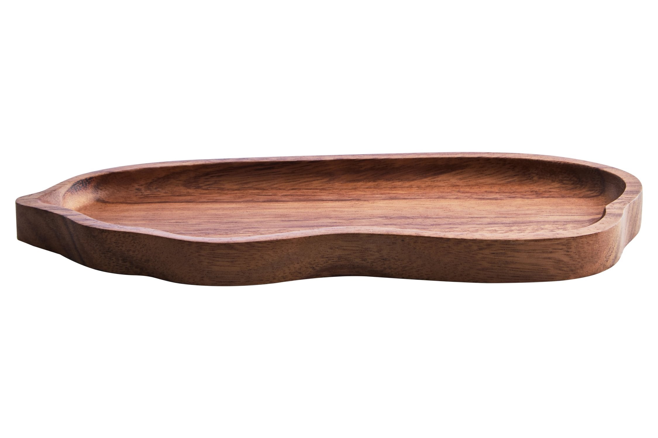Arden Medium Acacia Wood Organic Serving Plate & Tray