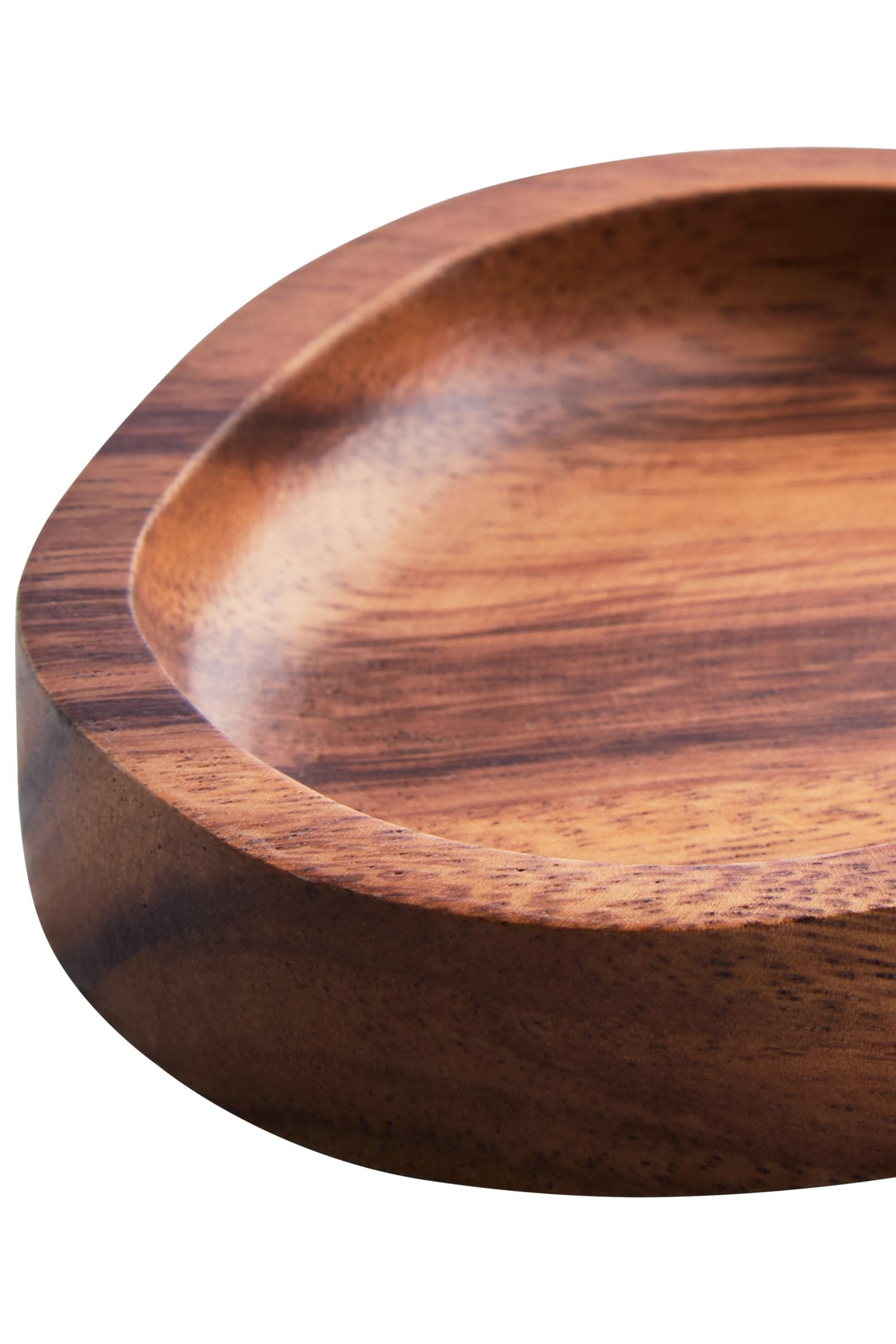 Arden Small Acacia Wood Organic Serving Plate & Tray