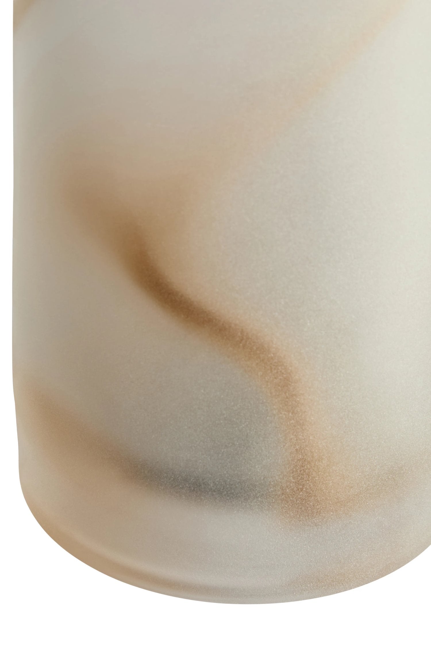 Flume Natural Fluted Glass Vase