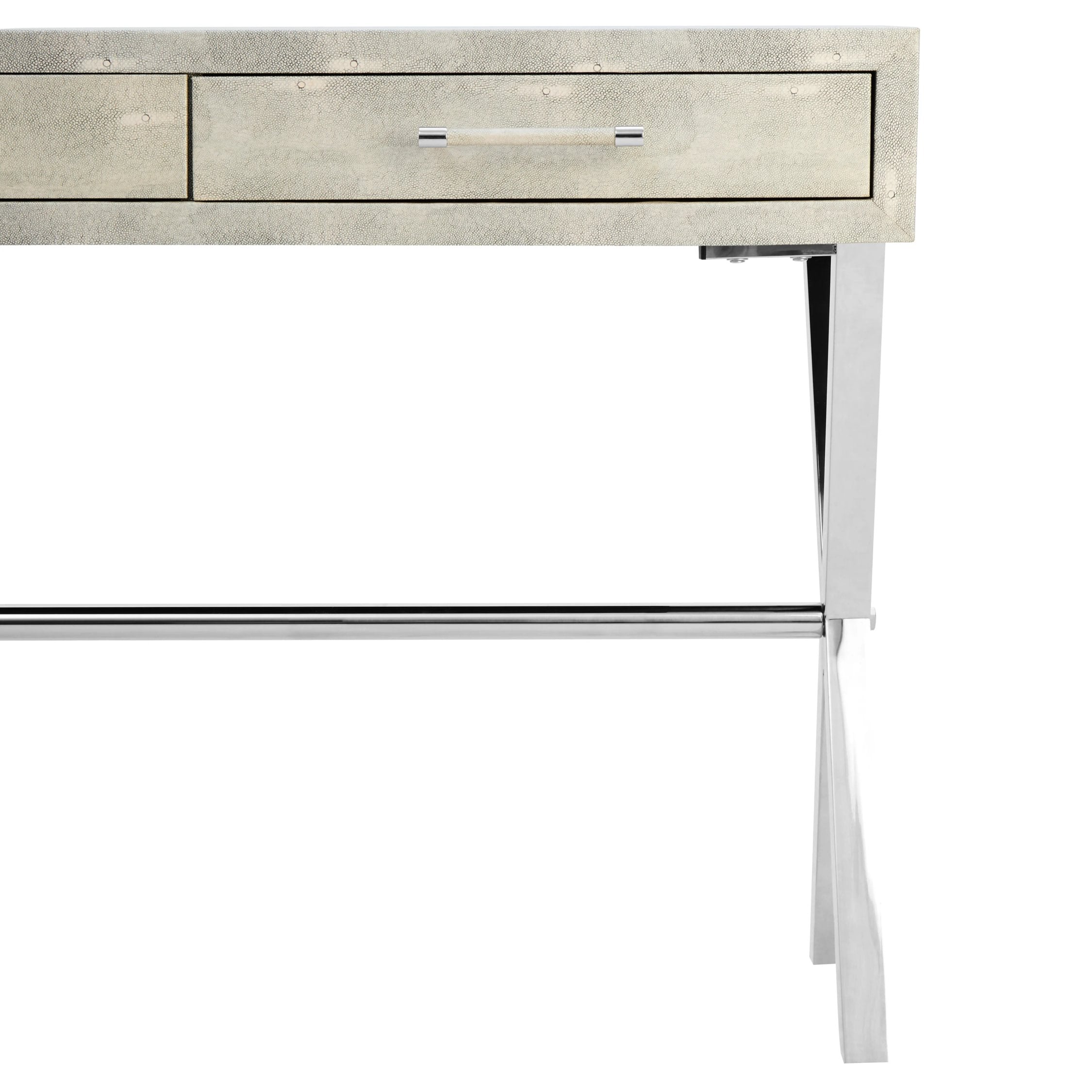Belgravia 2 Drawer Grey Console Table