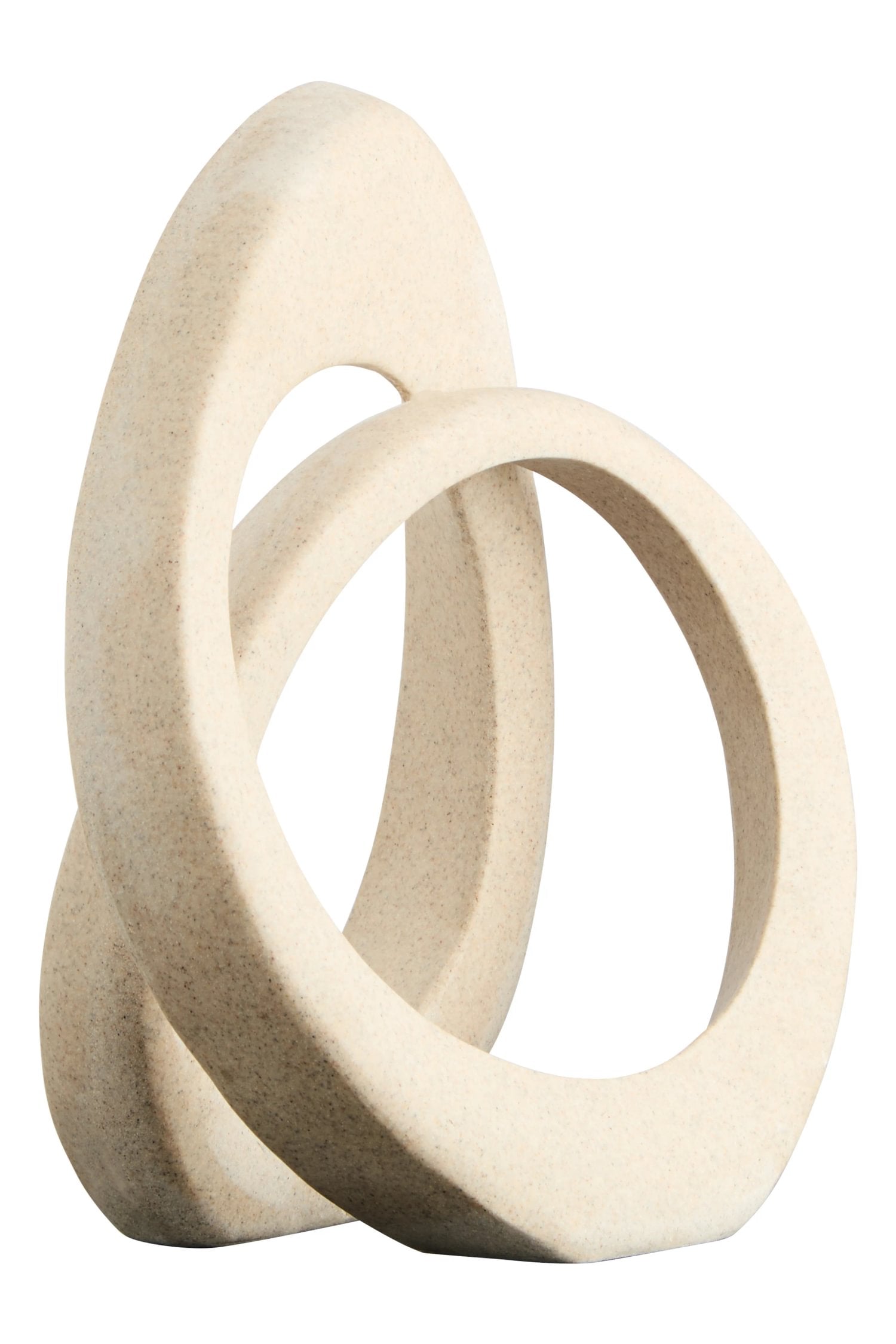 Forma Sandstone Effect Loop Sculpture