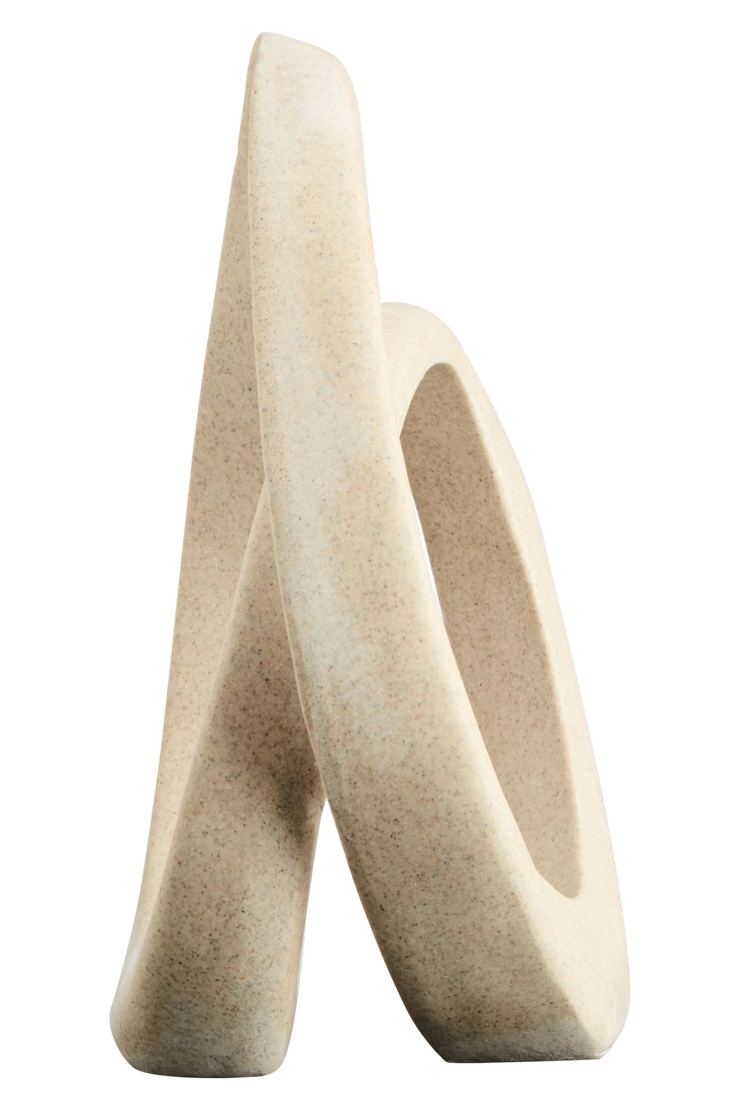 Forma Sandstone Effect Loop Sculpture