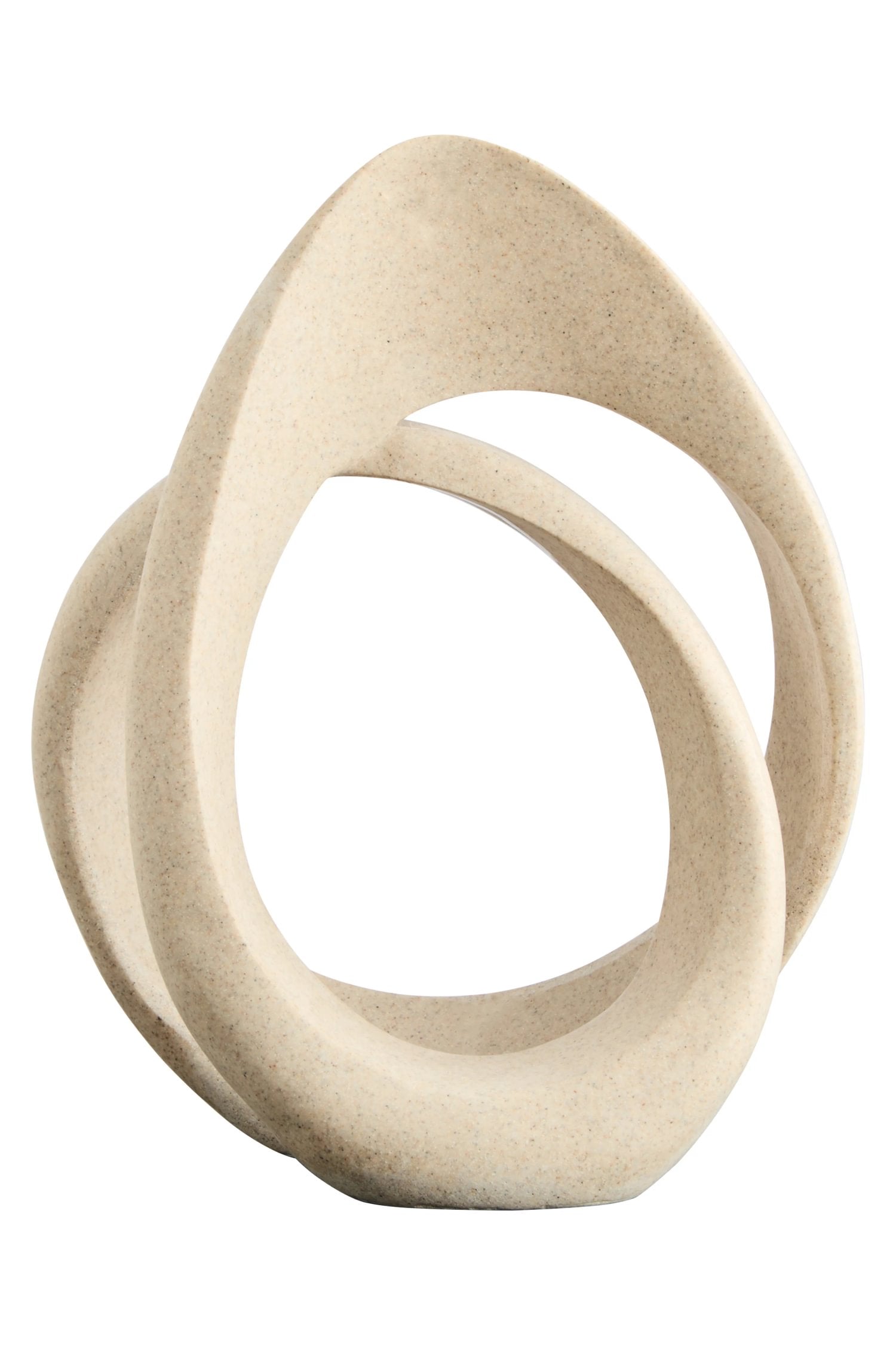 Forma Sandstone Effect Loop Sculpture