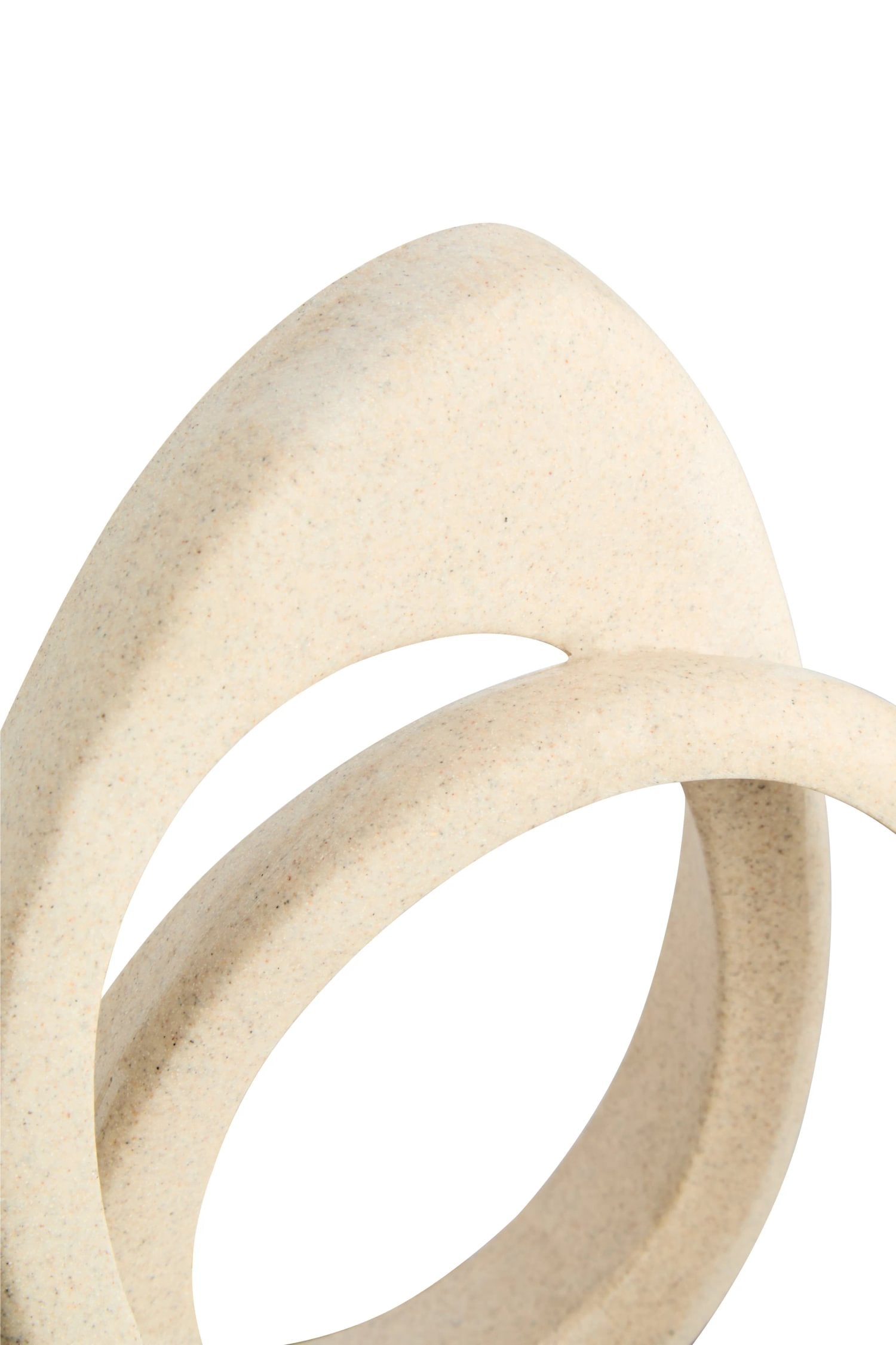 Forma Sandstone Effect Loop Sculpture