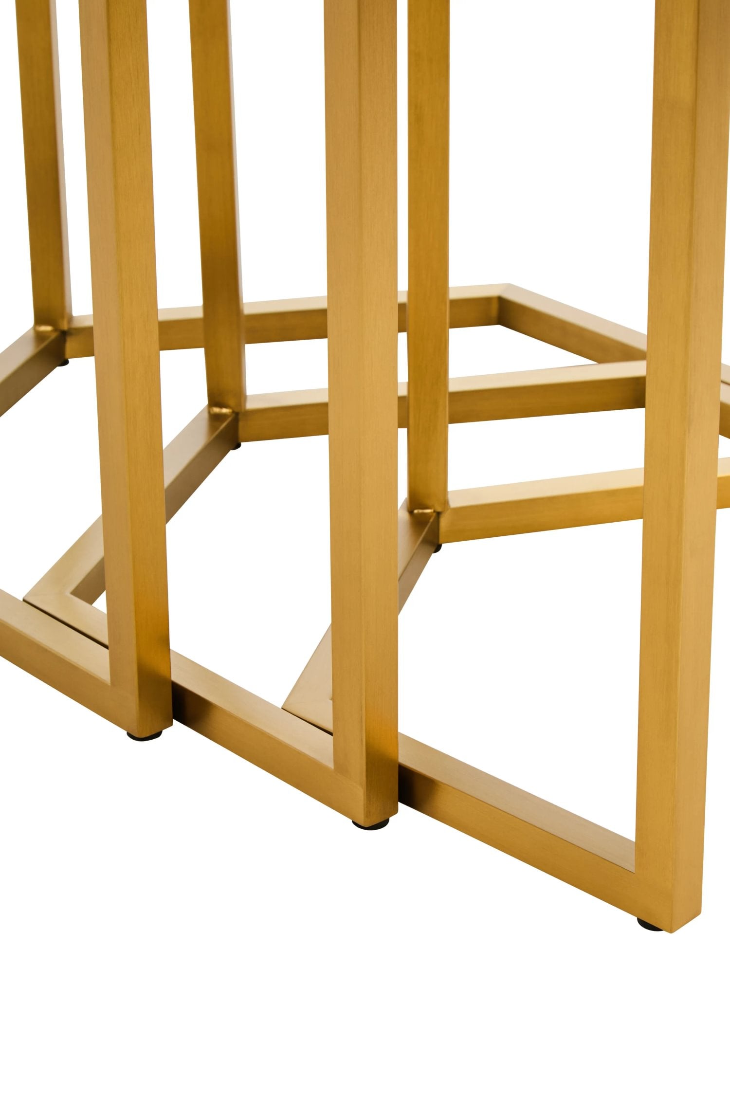Set of 3 Belgravia Blue Hexagonal Nesting Tables