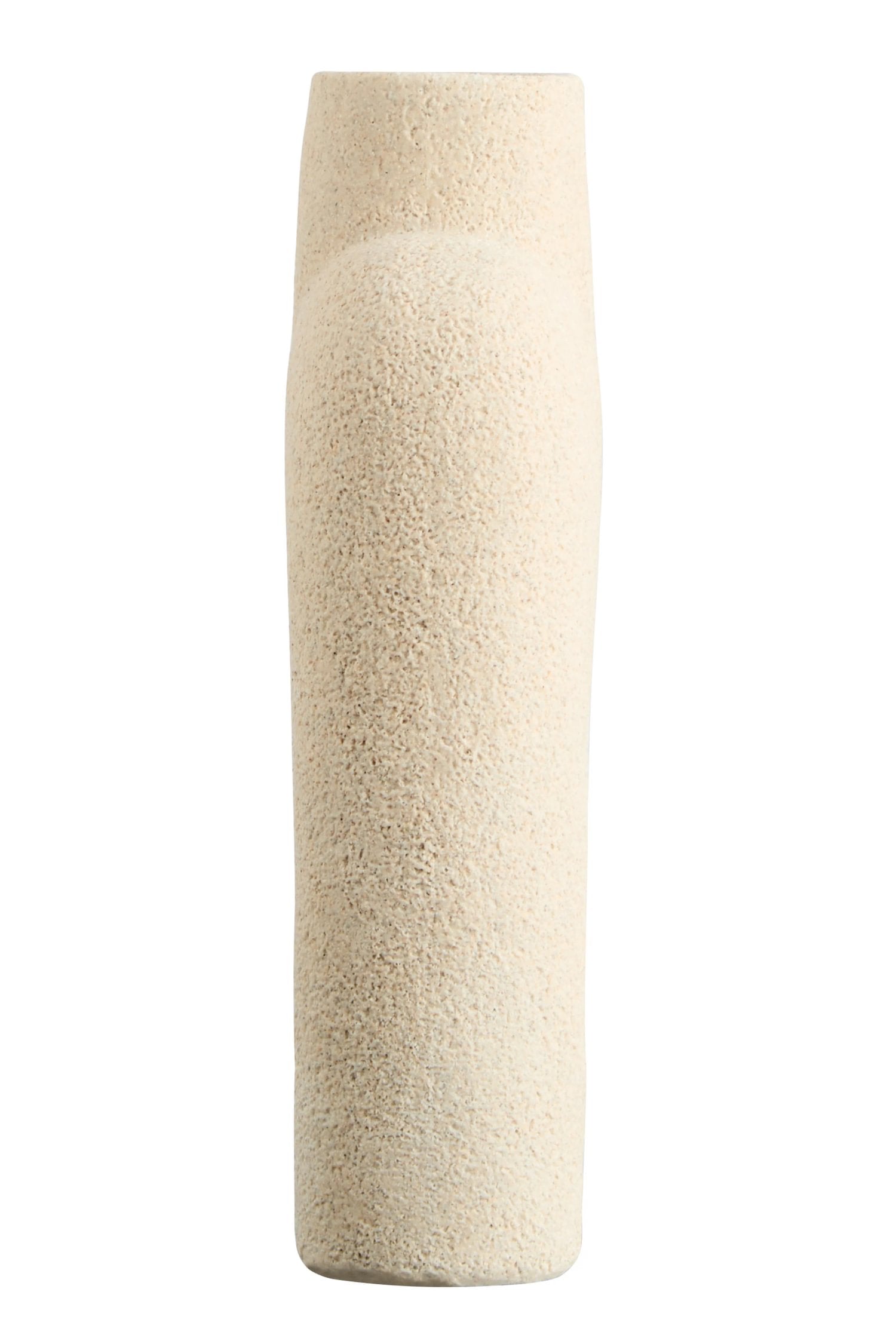 Forma Large Sandstone Effect Sculptural Vase