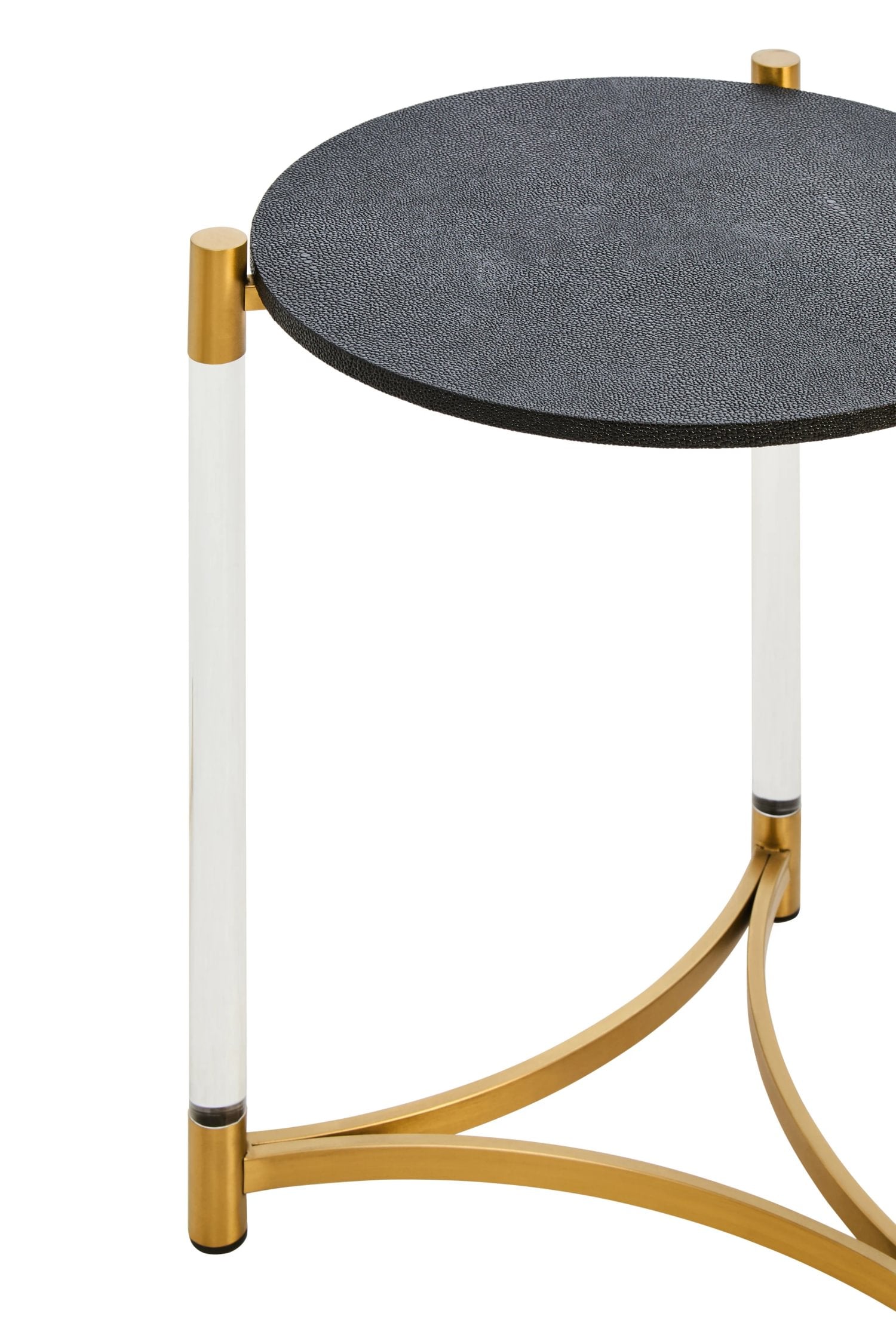 Set of 2 Belgravia Black Side Tables