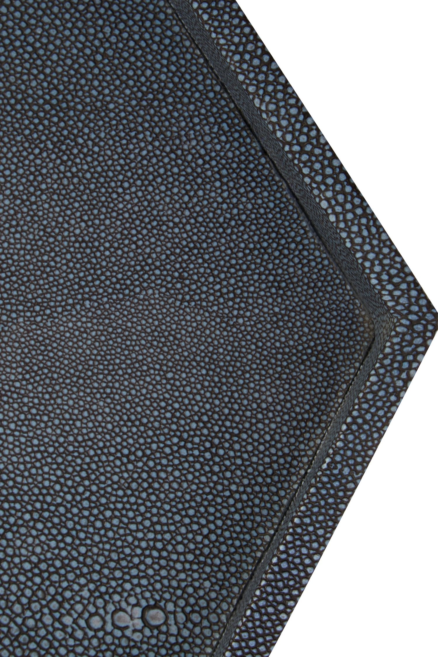 Set of 2 Belgravia Hexagonal Blue Trays