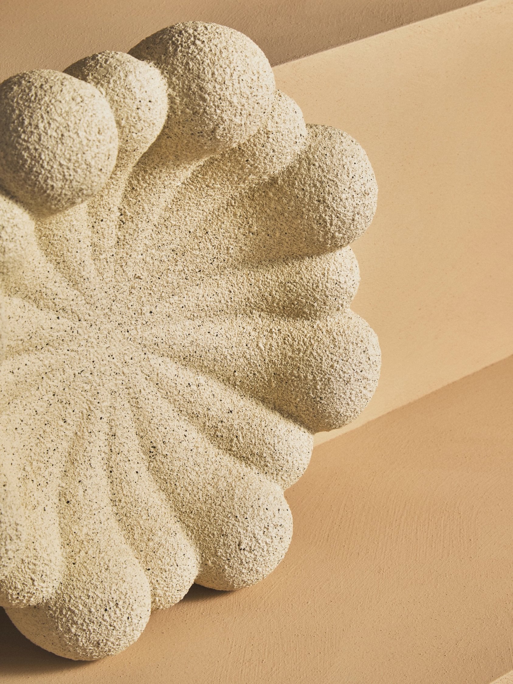 Forma Cream Bubble Design Bowl