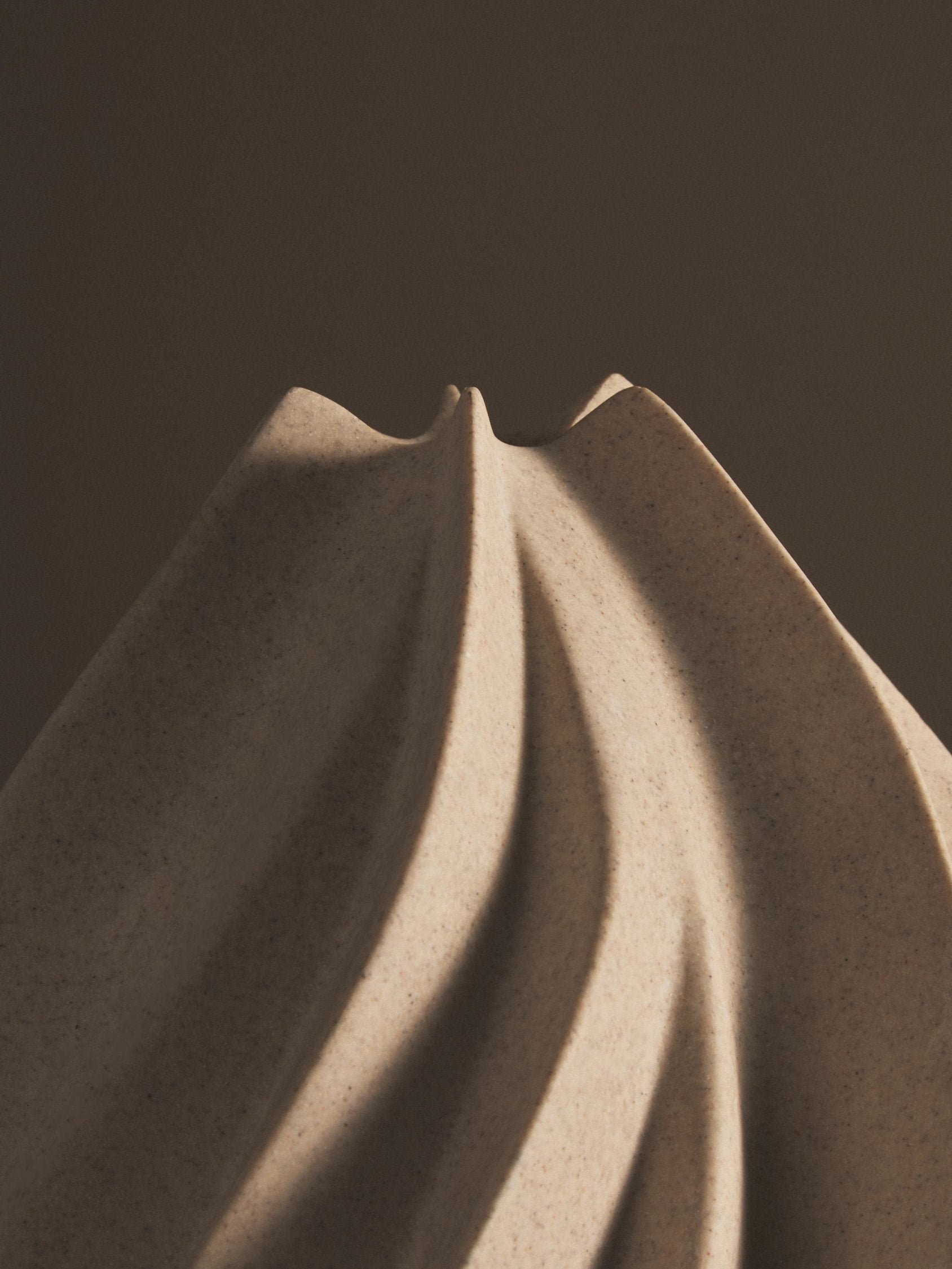 Forma Large Sandstone Effect Organic Vase