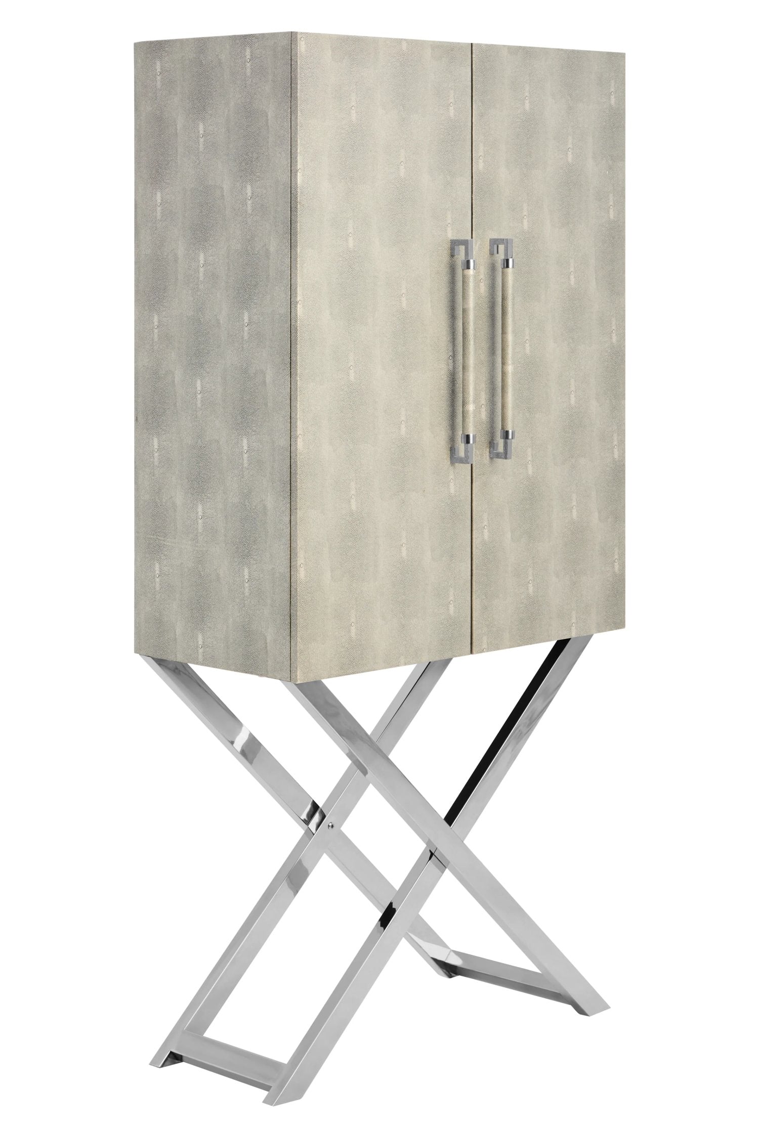 Belgravia 2 Door Grey Cabinet