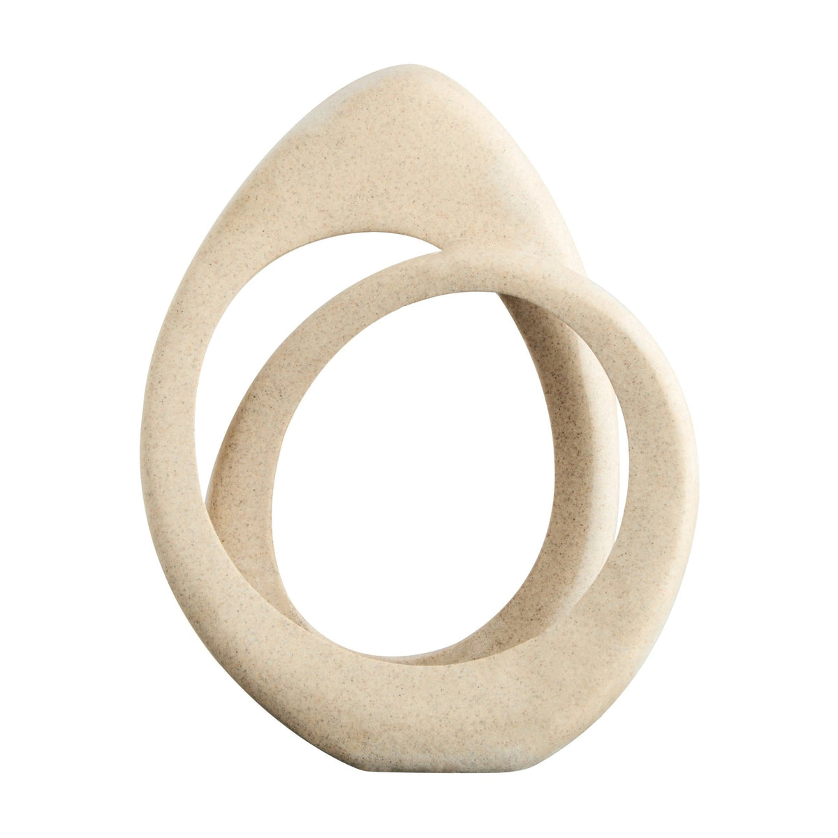 Forma Sandstone Effect Loop Sculpture