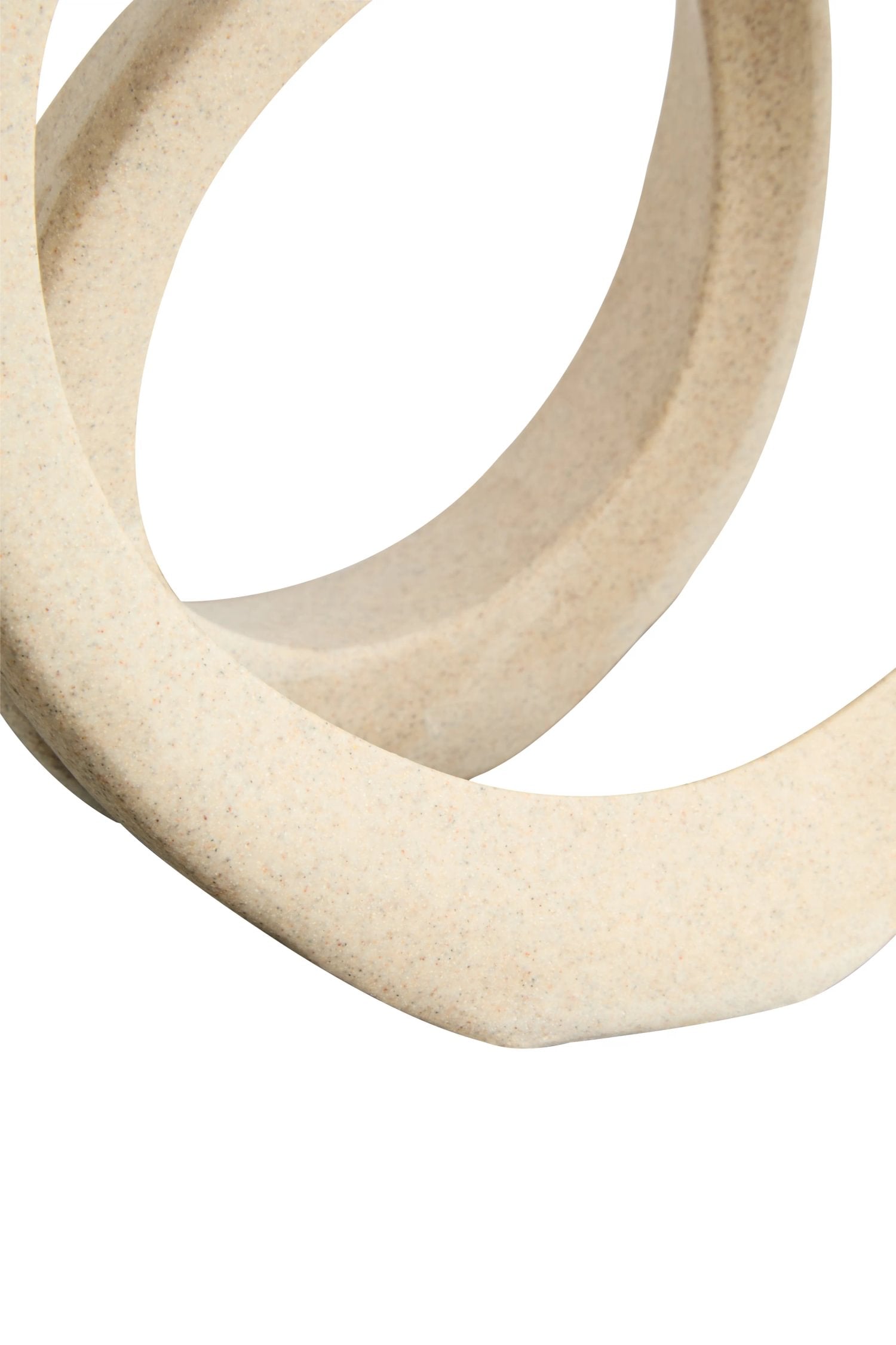 Forma Sandstone Effect Loop Sculpture
