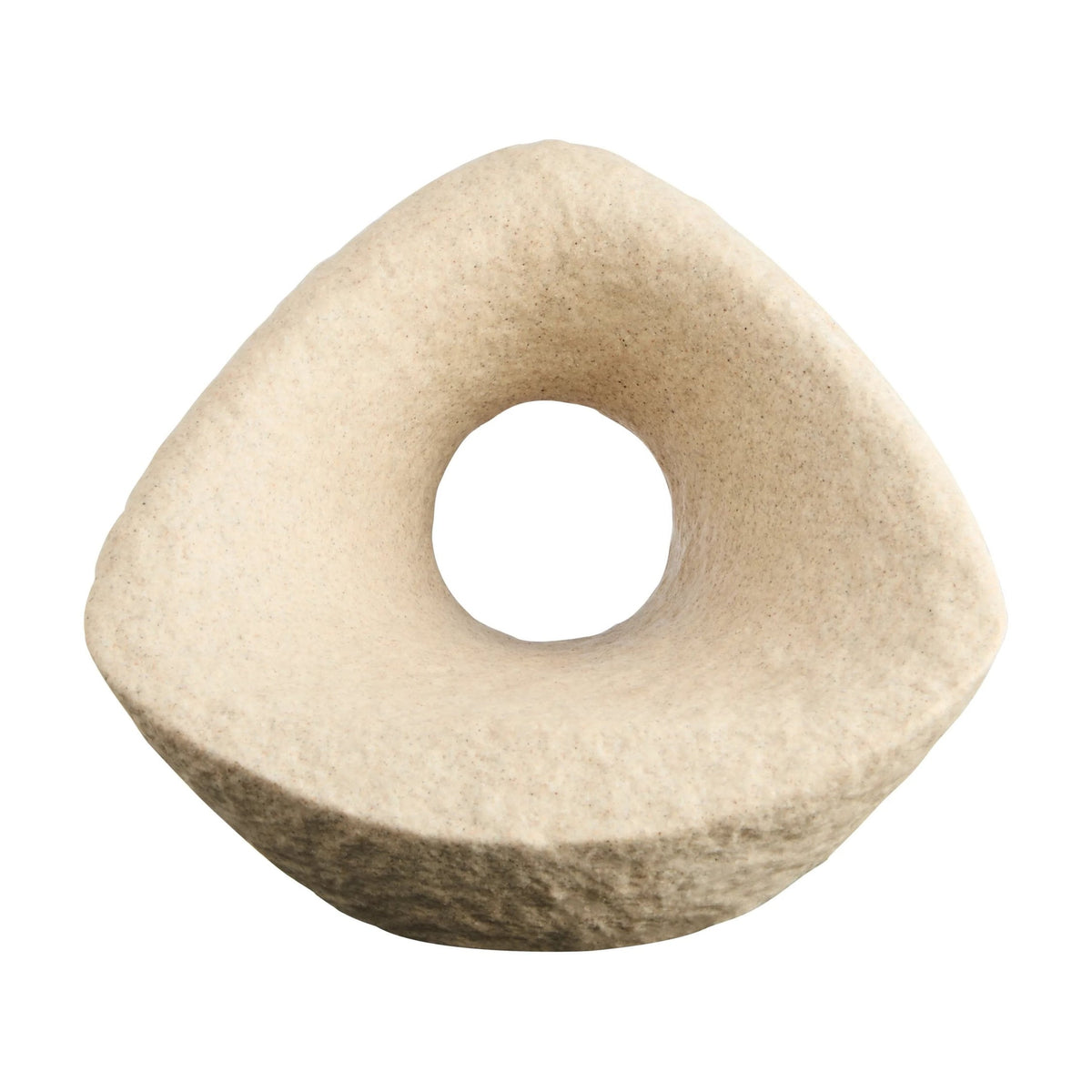 Forma Sandstone Effect Geometric Sculpture