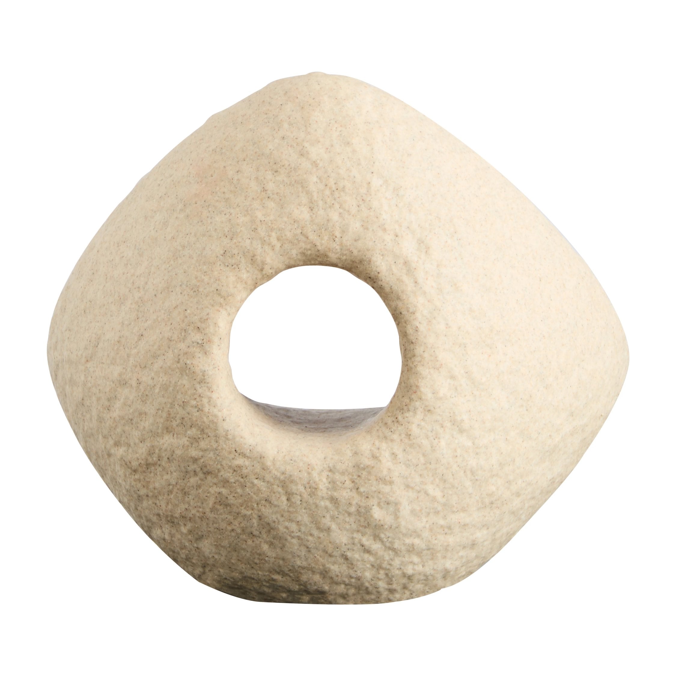 Forma Sandstone Effect Geometric Sculpture