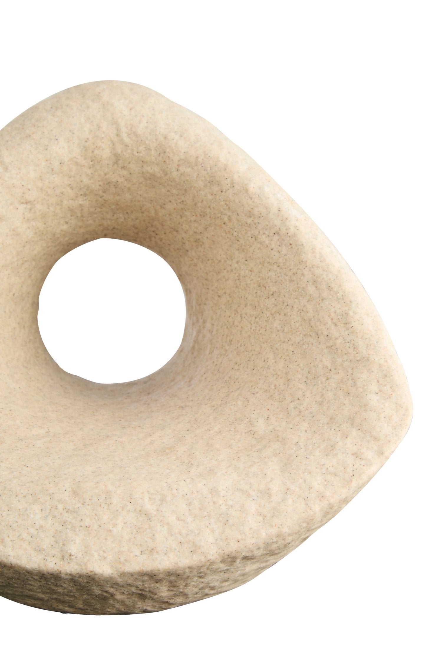 Forma Sandstone Effect Geometric Sculpture